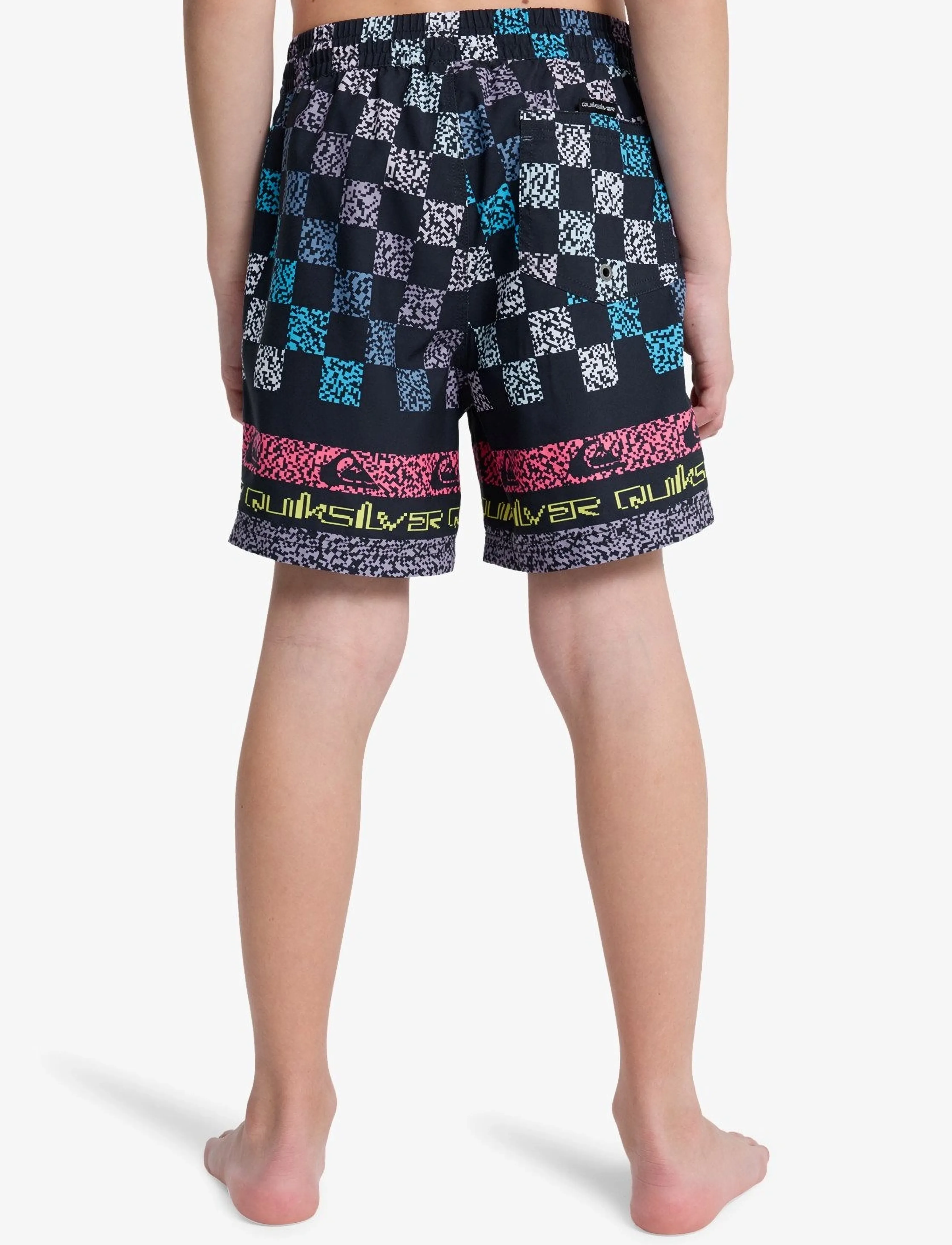 Quiksilver - EVERYDAY PRINTED VOLLEY YTH 14 - gode sommertilbud - dark navy next gen - 3