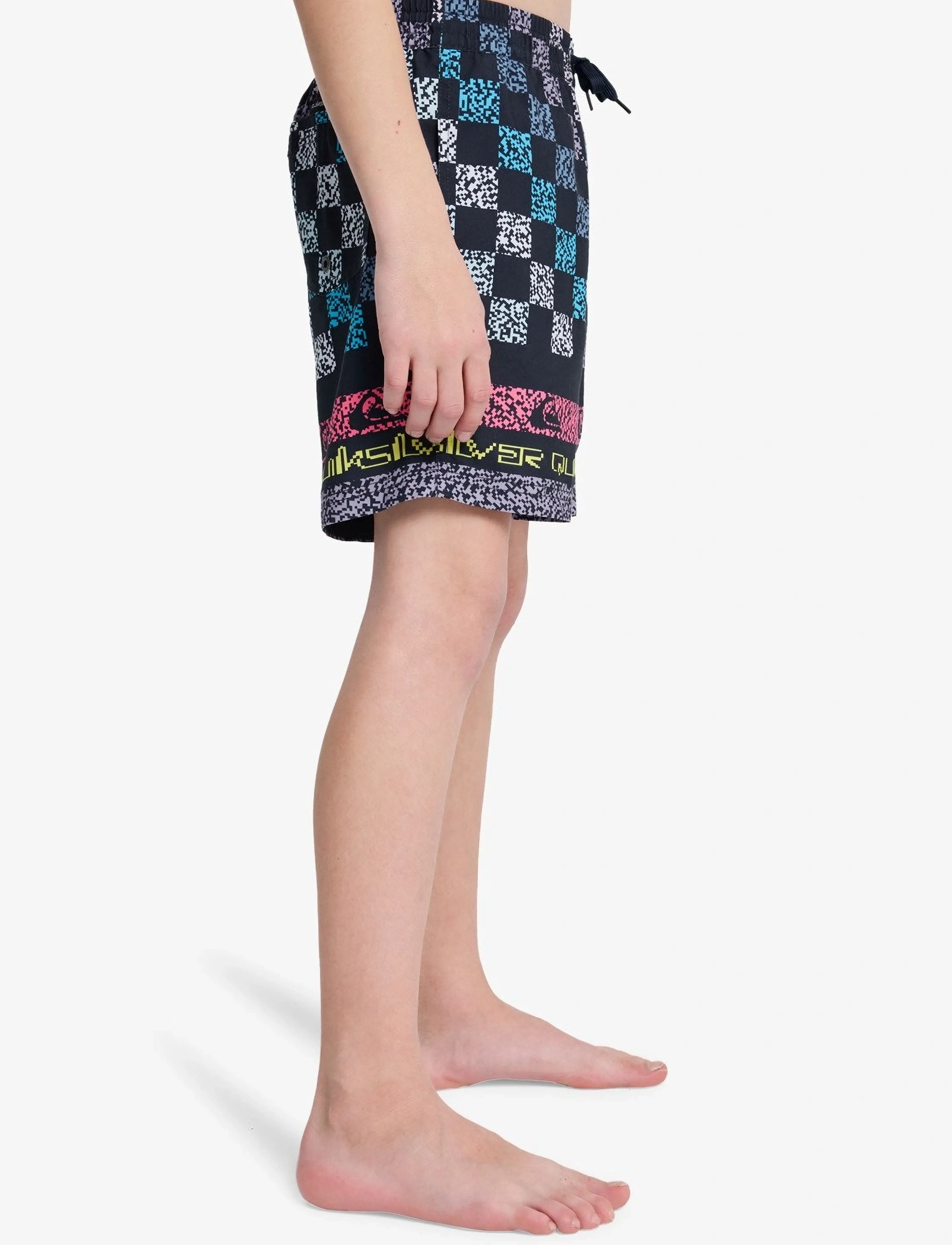Quiksilver - EVERYDAY PRINTED VOLLEY YTH 14 - gode sommertilbud - dark navy next gen - 4