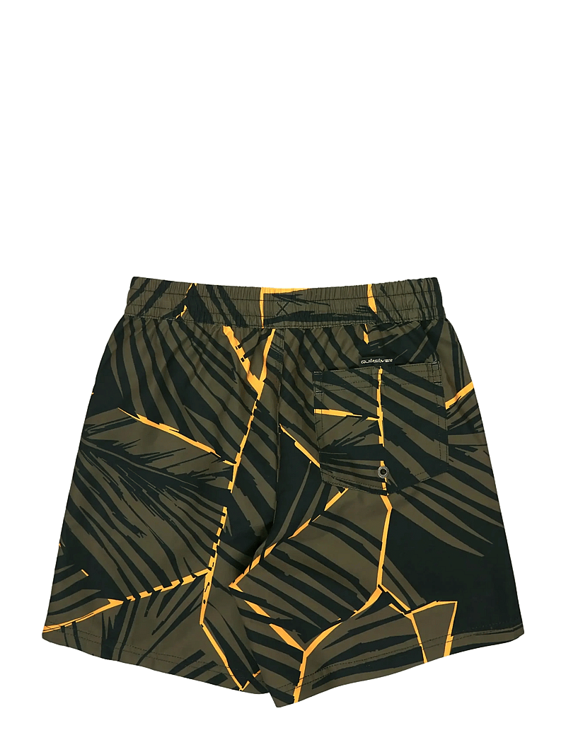 Quiksilver - EVERYDAY PRINTED VOLLEY YTH 14 - badehosen - grape leaf natural geo - 1