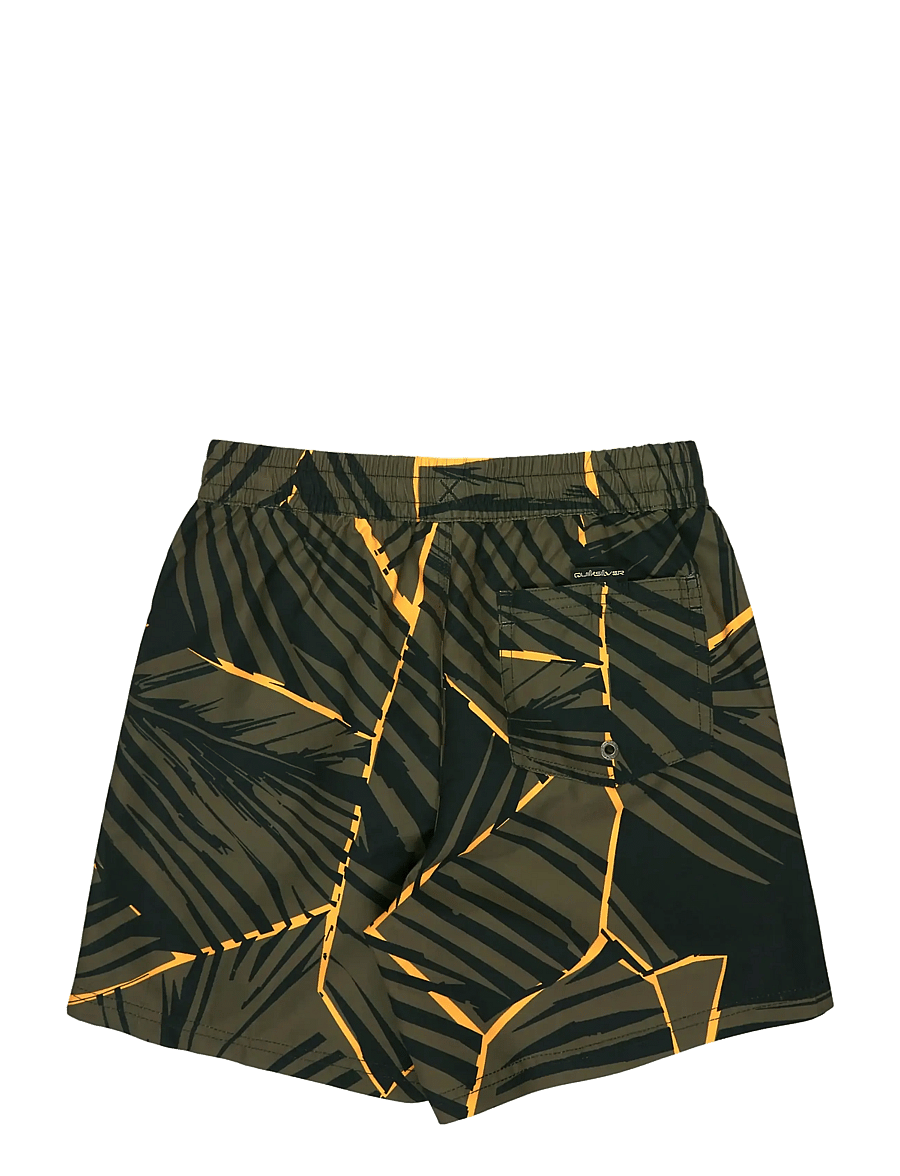 Quiksilver - EVERYDAY PRINTED VOLLEY YTH 14 - badehosen - grape leaf natural geo - 1