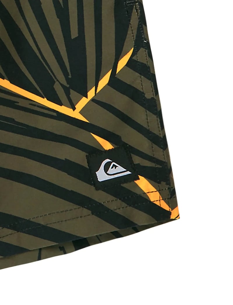 Quiksilver - EVERYDAY PRINTED VOLLEY YTH 14 - badehosen - grape leaf natural geo - 2