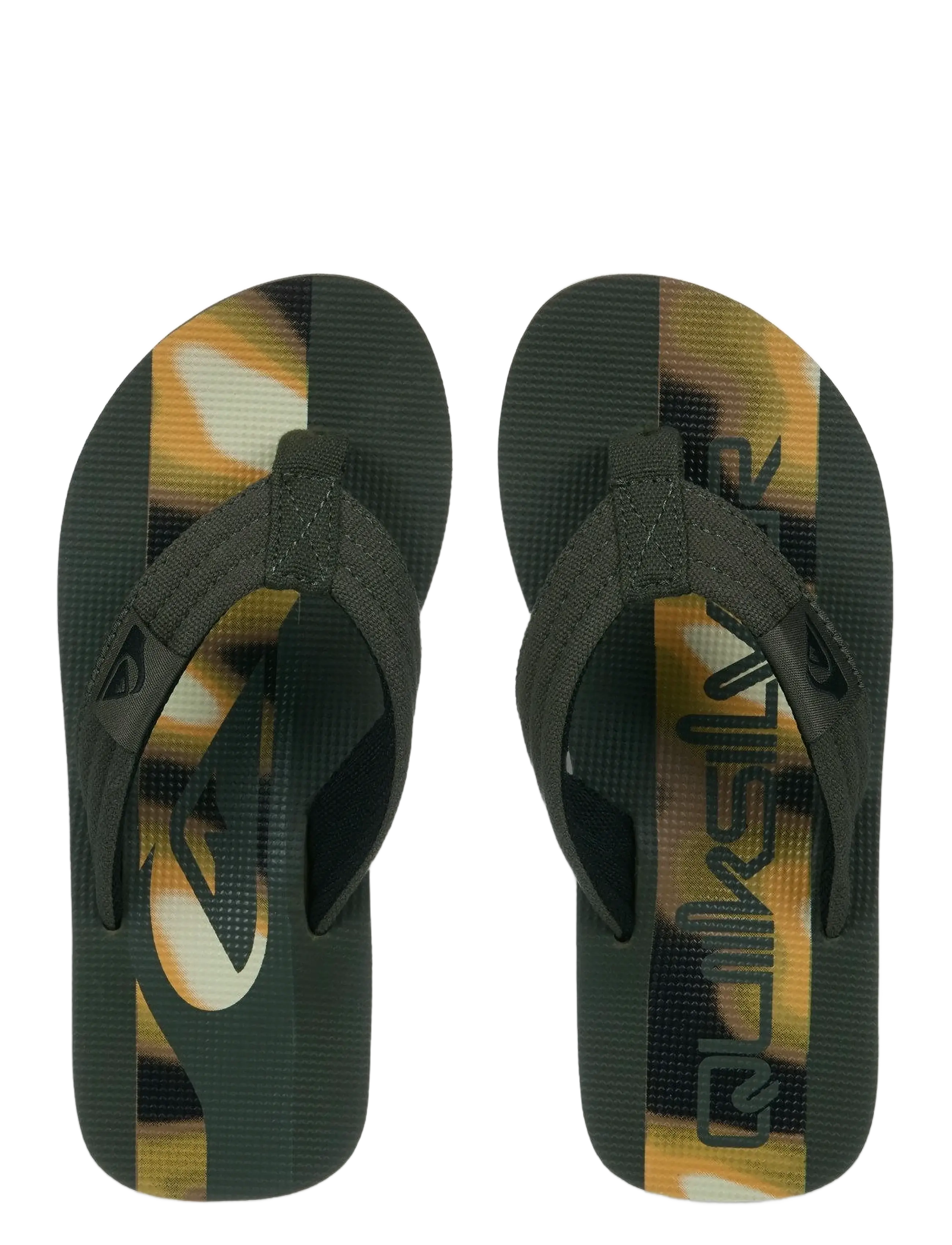 Quiksilver - MOLOKAI LAYBACK 26 YOUTH - flip flops - grape leaf holmes - 3