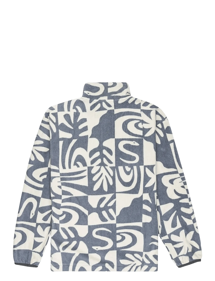 Quiksilver - ICE FIELDS FZ YOUTH - china blue desert checker - 1
