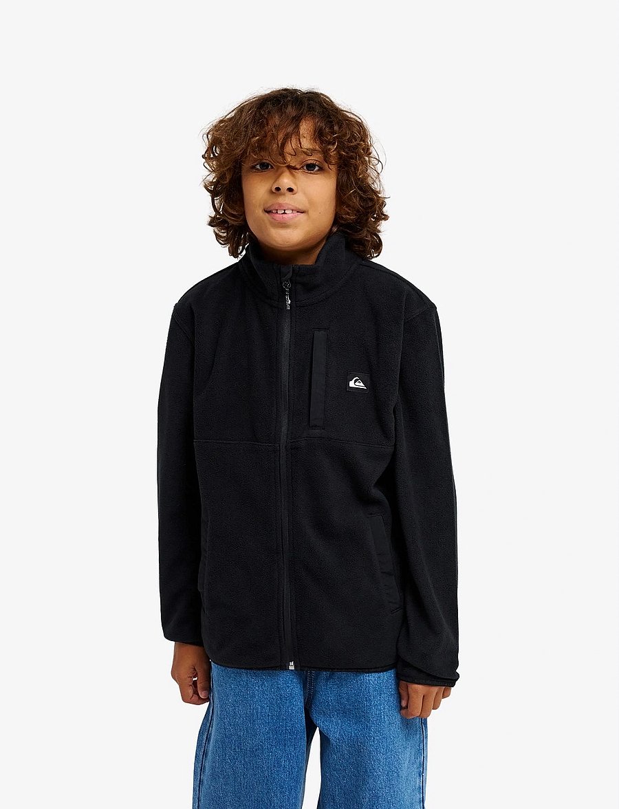 Quiksilver - NO DESTINATION FZ YOUTH - fleecejacken - black - 0
