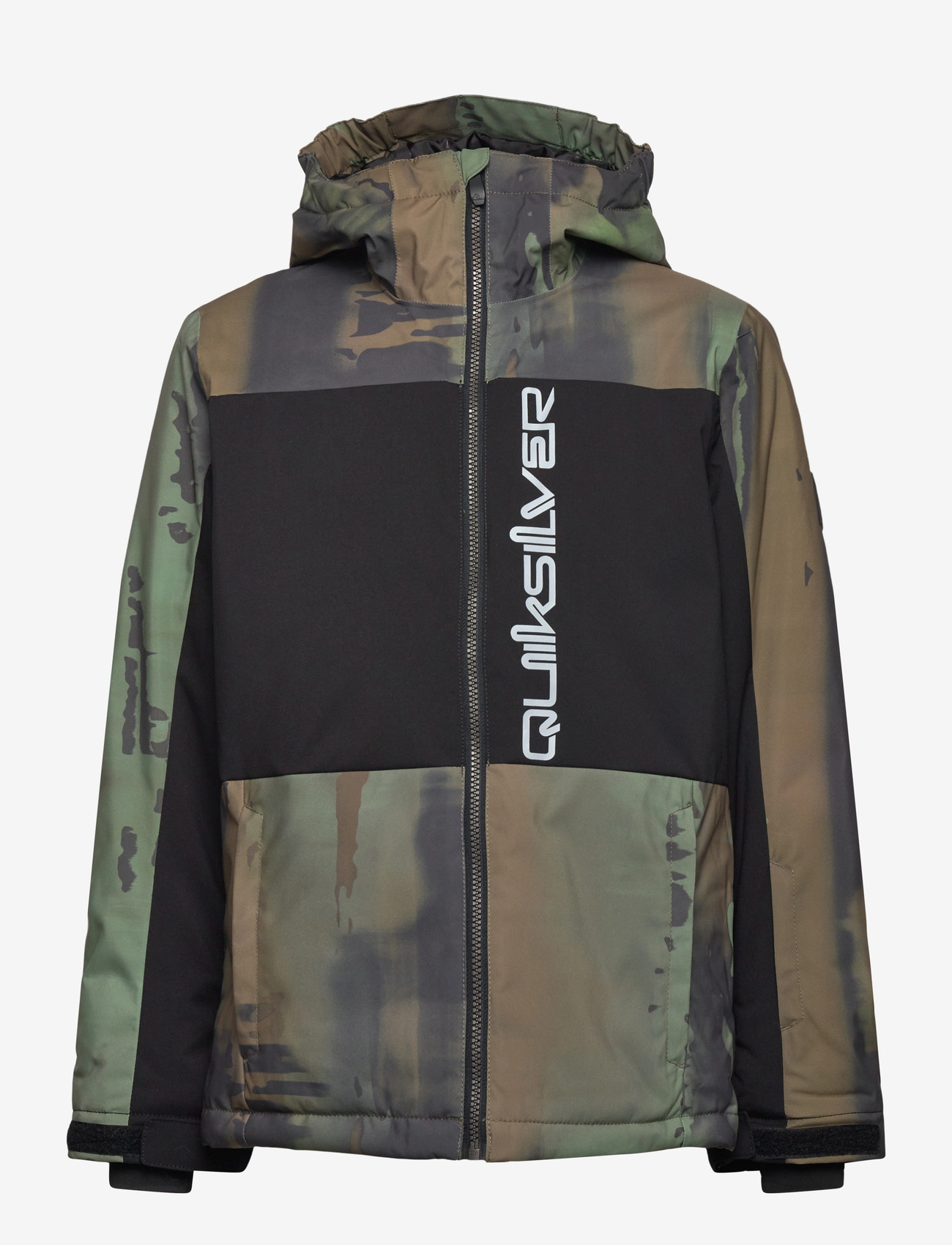 Quiksilver - SIDE HIT BLOCK YOUTH JK - suusajoped - bloomfade dark ivy - 1