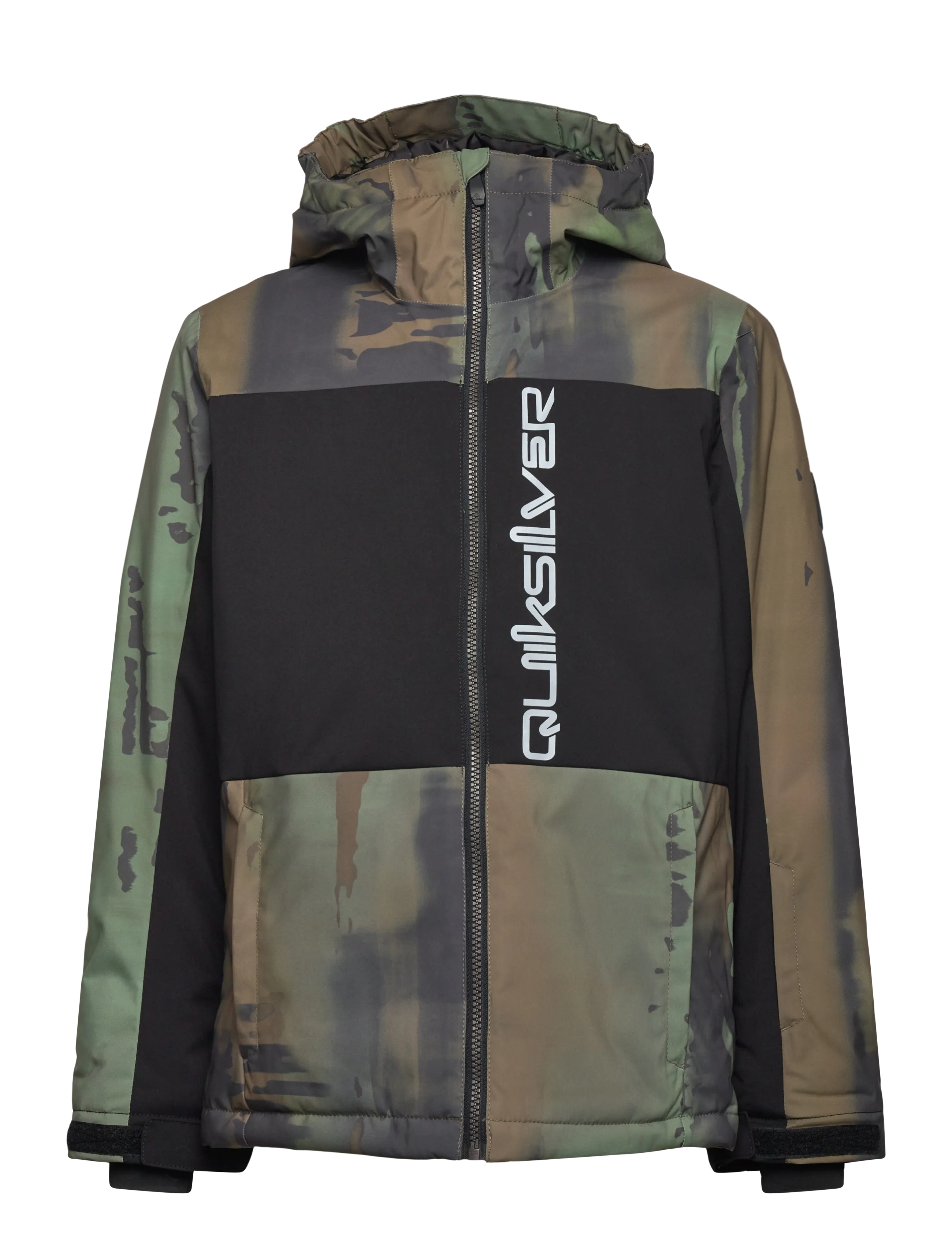 Quiksilver SIDE HIT BLOCK YOUTH JK - Joped - BLOOMFADE DARK IVY / multi