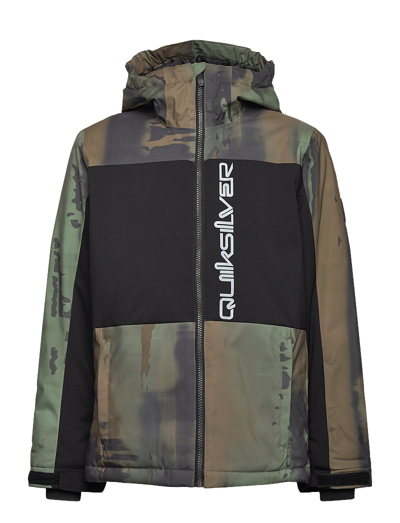 Quiksilver - SIDE HIT BLOCK YOUTH JK - suusajoped - bloomfade dark ivy - 1