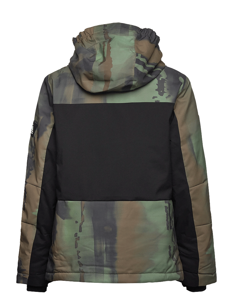 Quiksilver - SIDE HIT BLOCK YOUTH JK - suusajoped - bloomfade dark ivy - 2