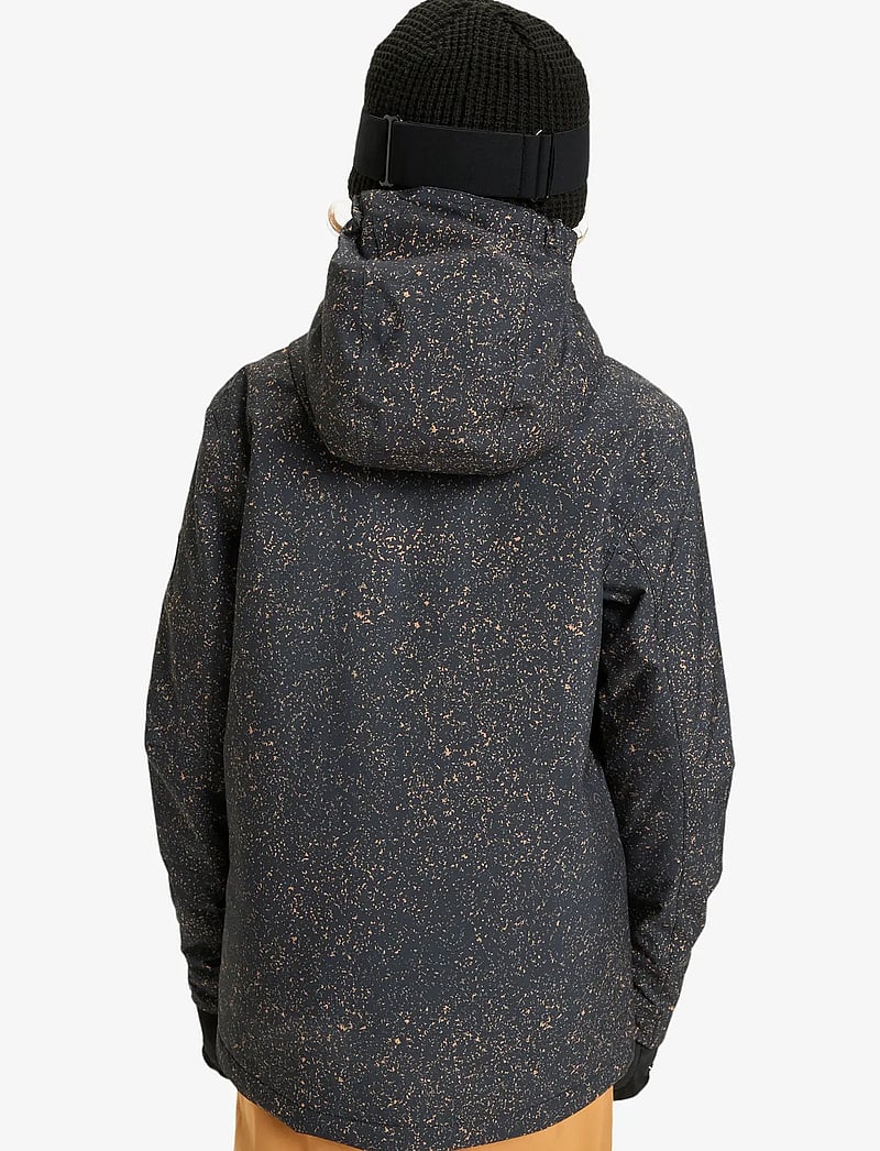 Quiksilver - MISSION PRINTED YOUTH JK - skijakker - mountain static true black - 3