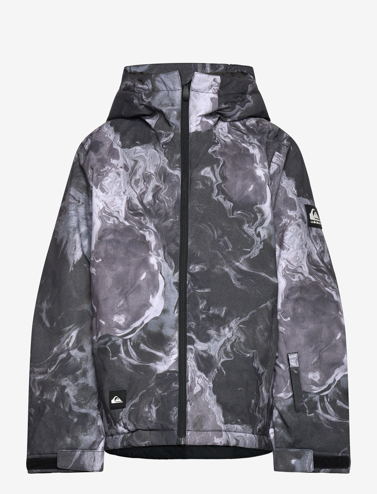 Quiksilver - MISSION PRINTED YOUTH JK - skijacken - thermostamp grayscale - 1