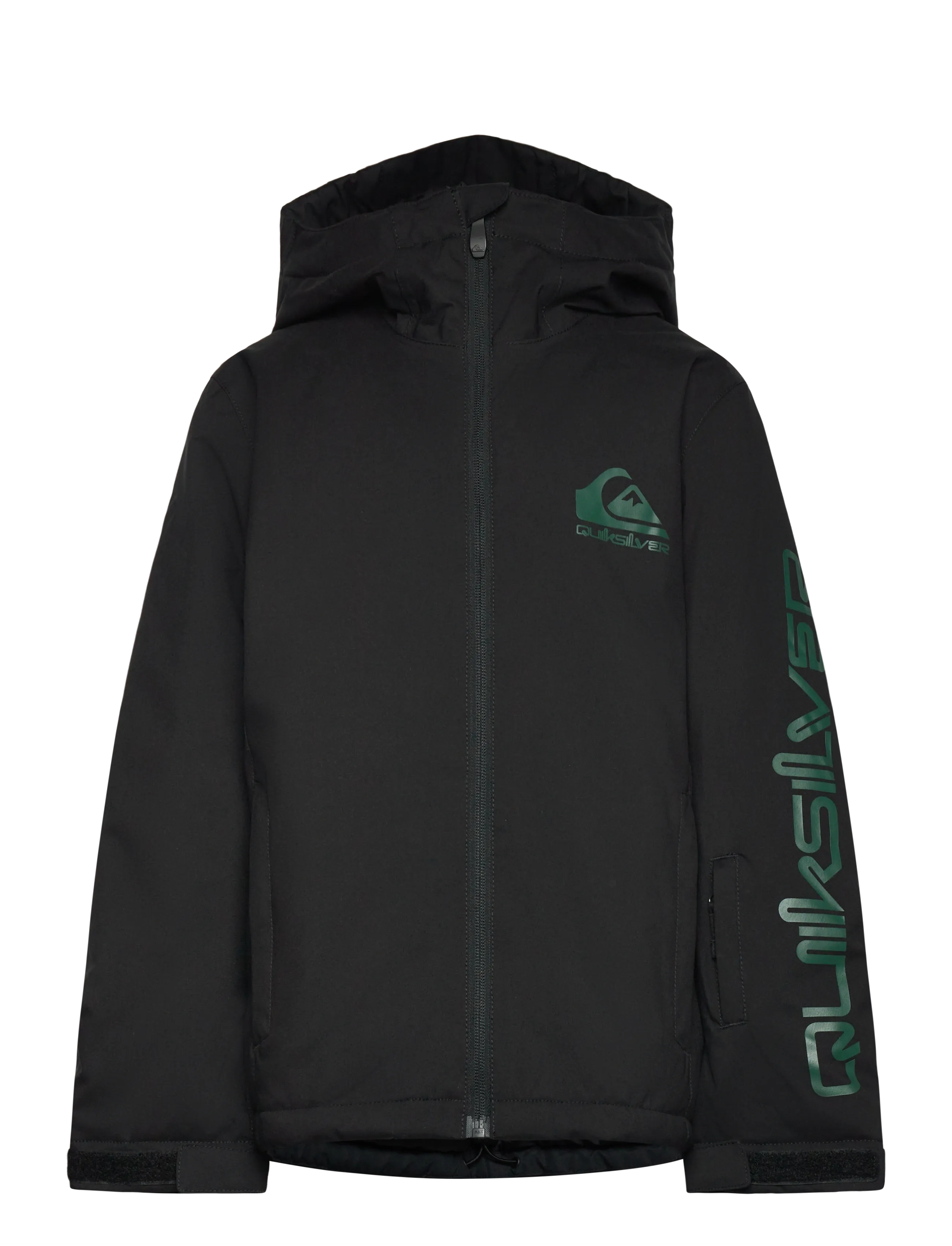 Quiksilver - MISSION YOUTH JK - vestes de ski - true black - 1