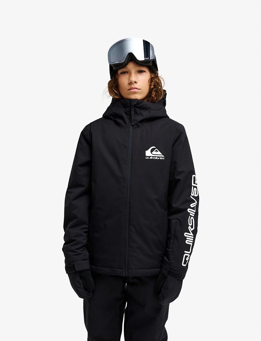 Quiksilver - MISSION SOLID YTH JK - black - 0
