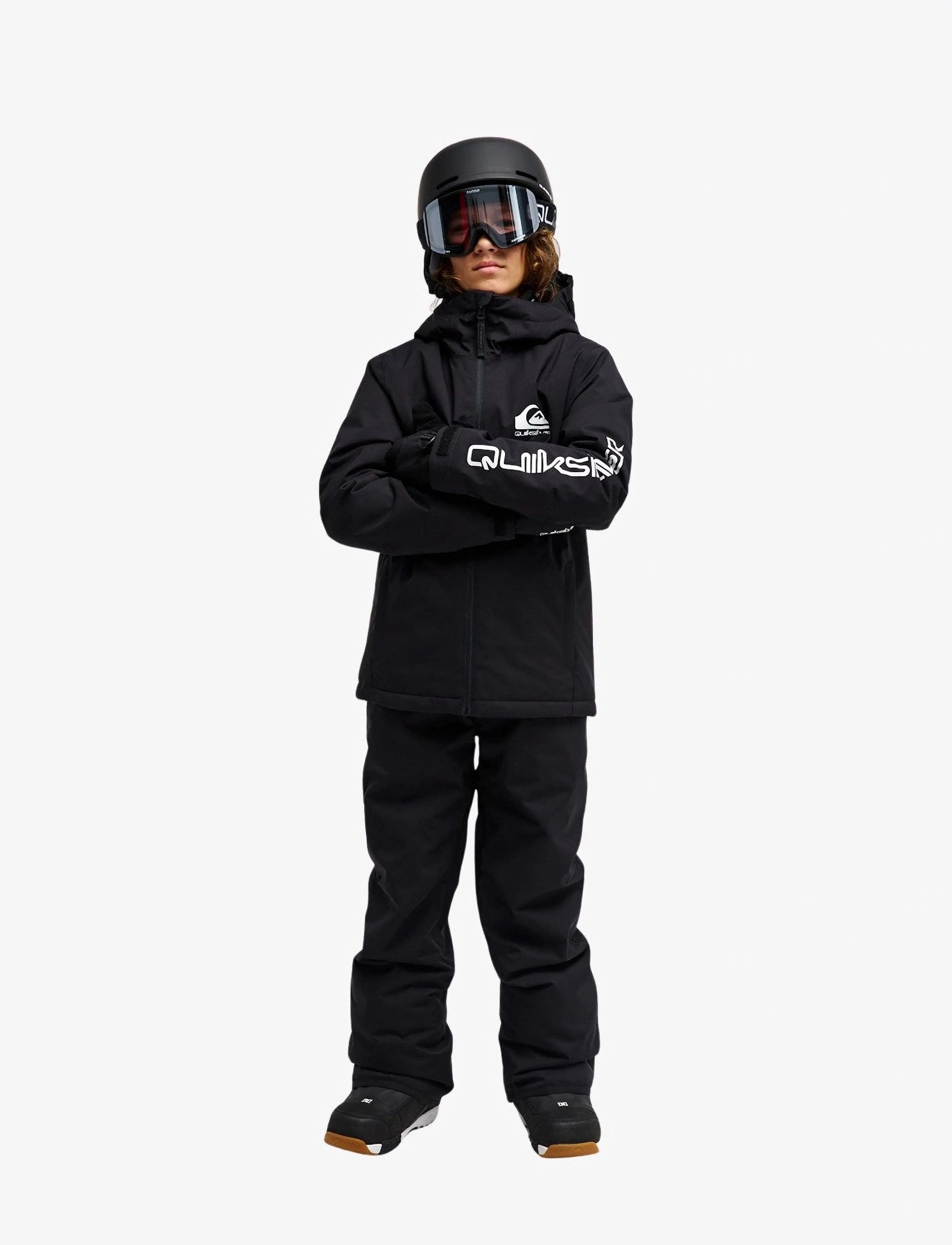 Quiksilver - MISSION SOLID YTH JK - black - 4