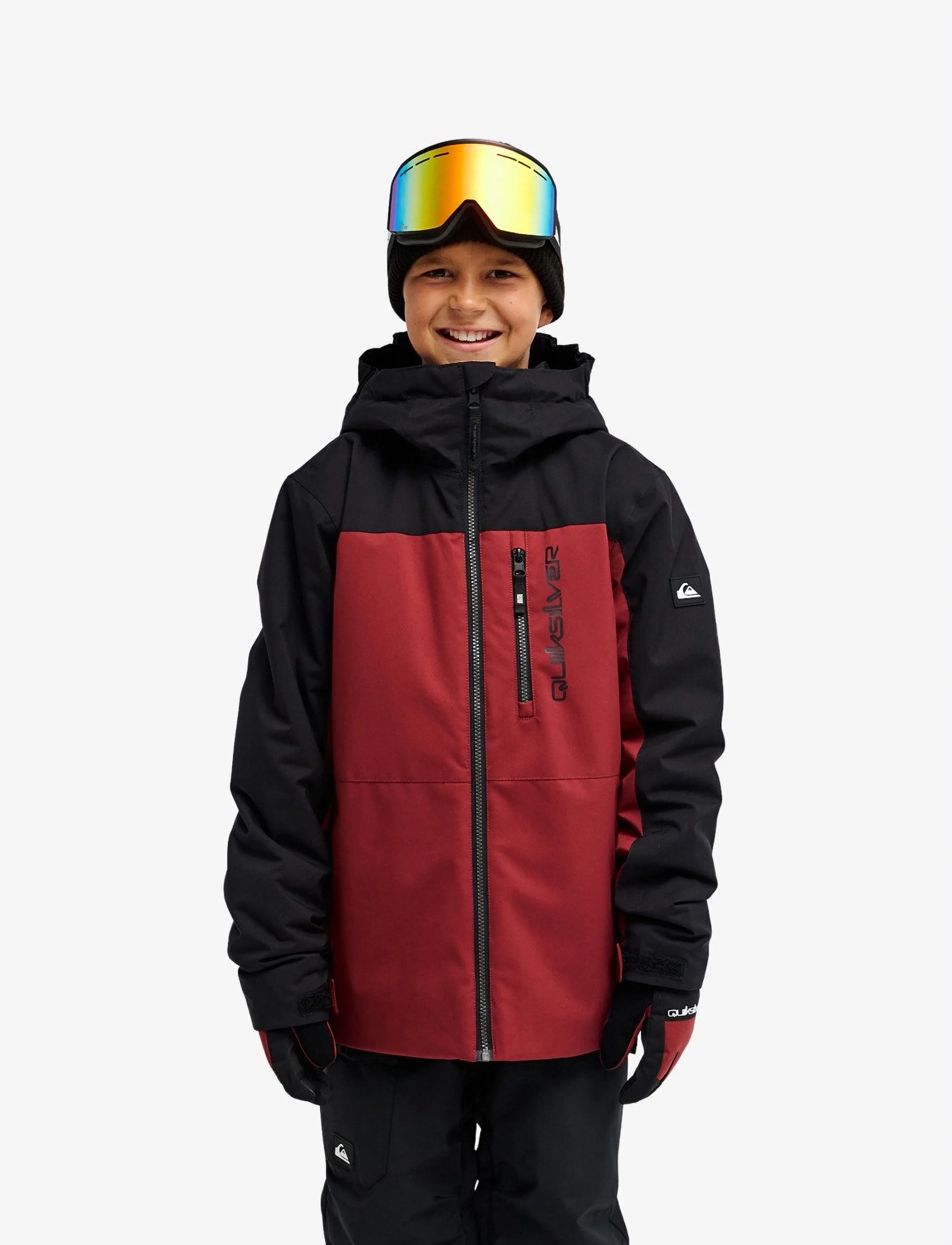 Quiksilver - SYCAMORE YOUTH JK - skijacken - oxblood red - 0