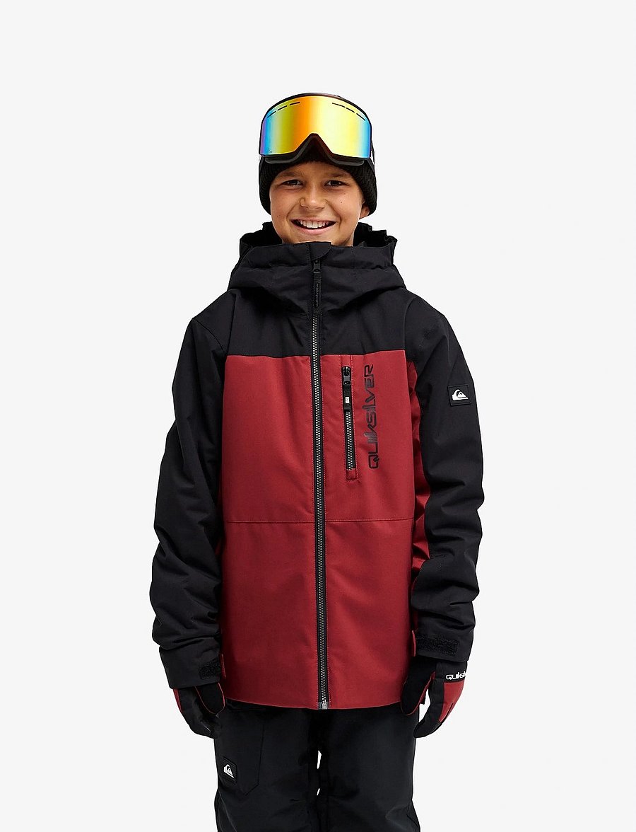 Quiksilver - SYCAMORE YOUTH JK - skijacken - oxblood red - 0