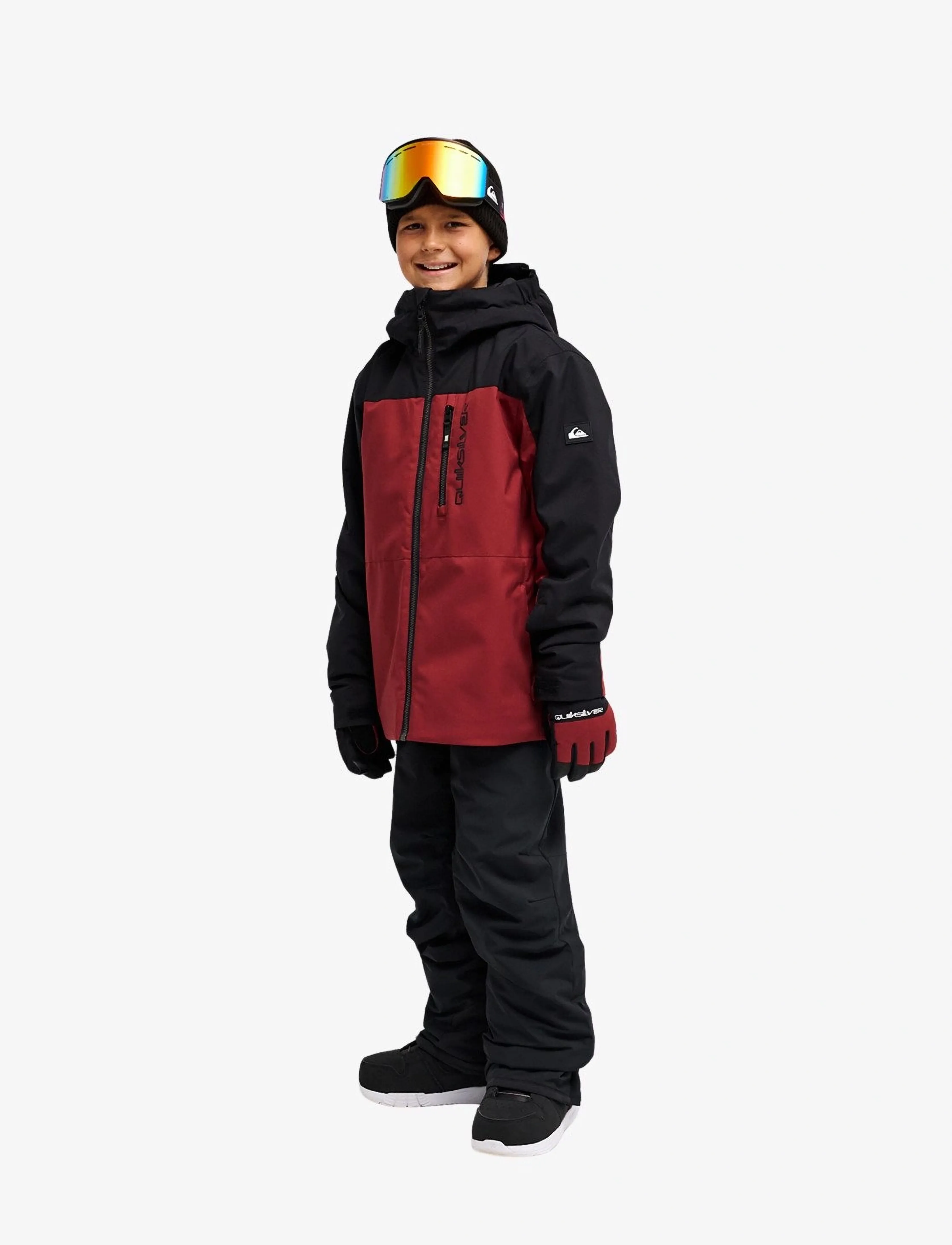 Quiksilver - SYCAMORE YOUTH JK - skijacken - oxblood red - 4