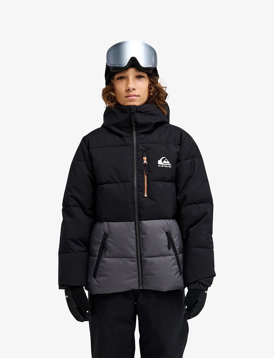 Quiksilver - HIGHLAND YOUTH JK - skijacken - true black - 0