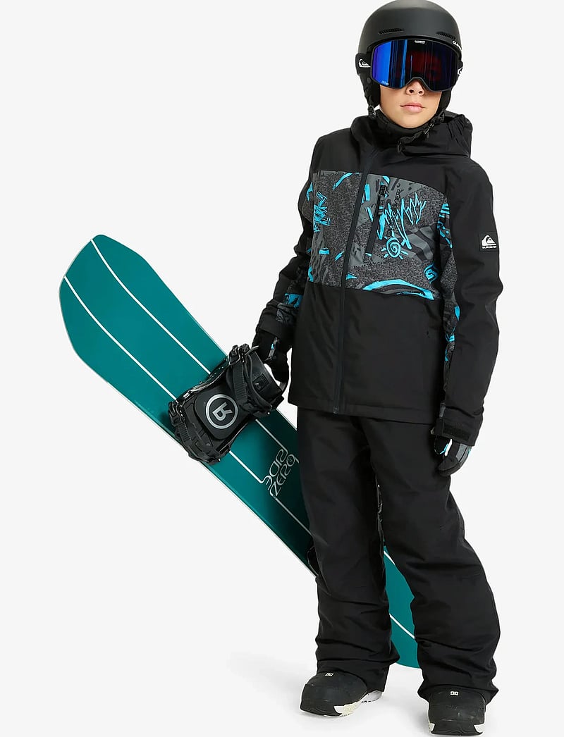 Quiksilver - ESTATE YOUTH PT - talvepüksid - true black - 4