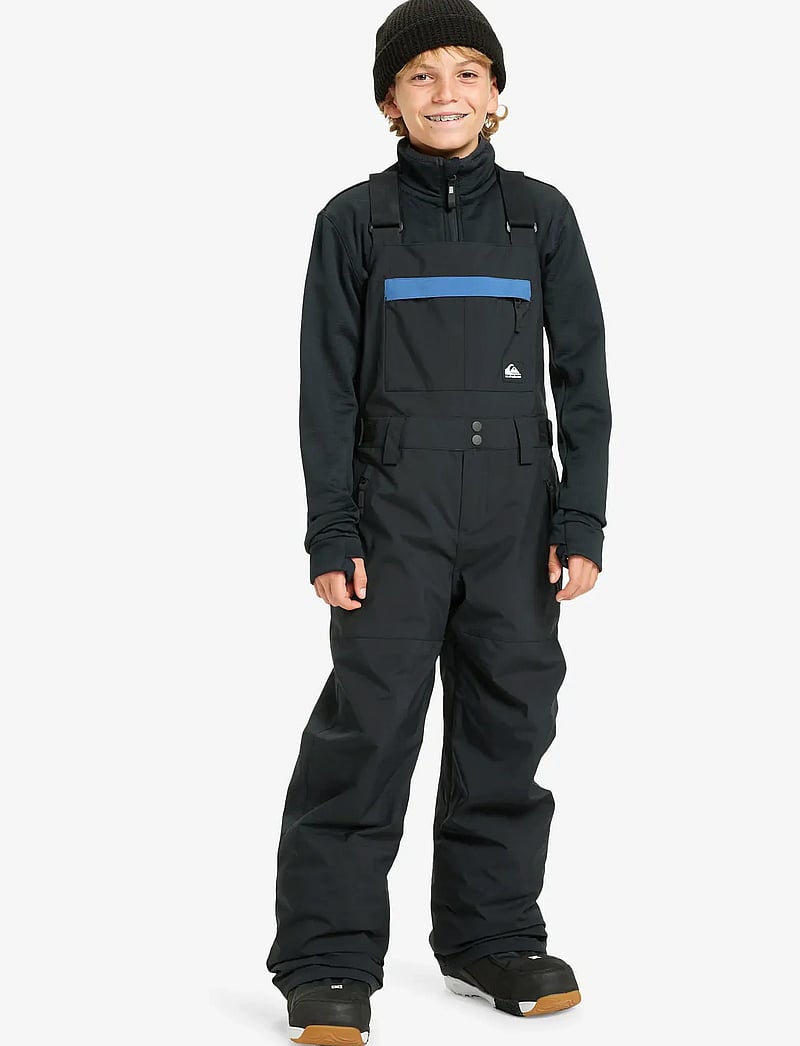 Quiksilver - MASH UP YOUTH BIB - vinterbukser - true black - 0