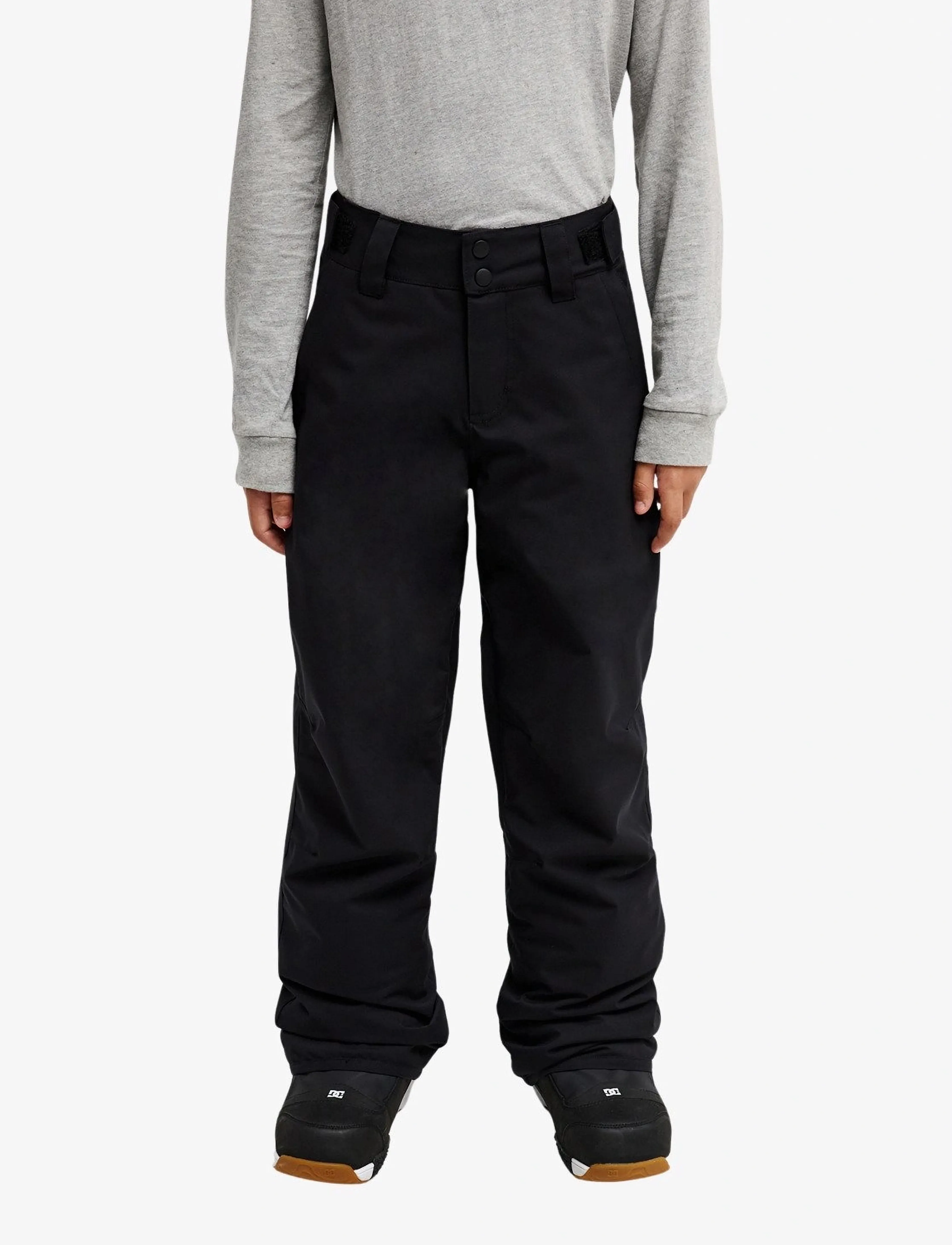 Quiksilver - ESTATE YOUTH PT - winter trousers - black - 0