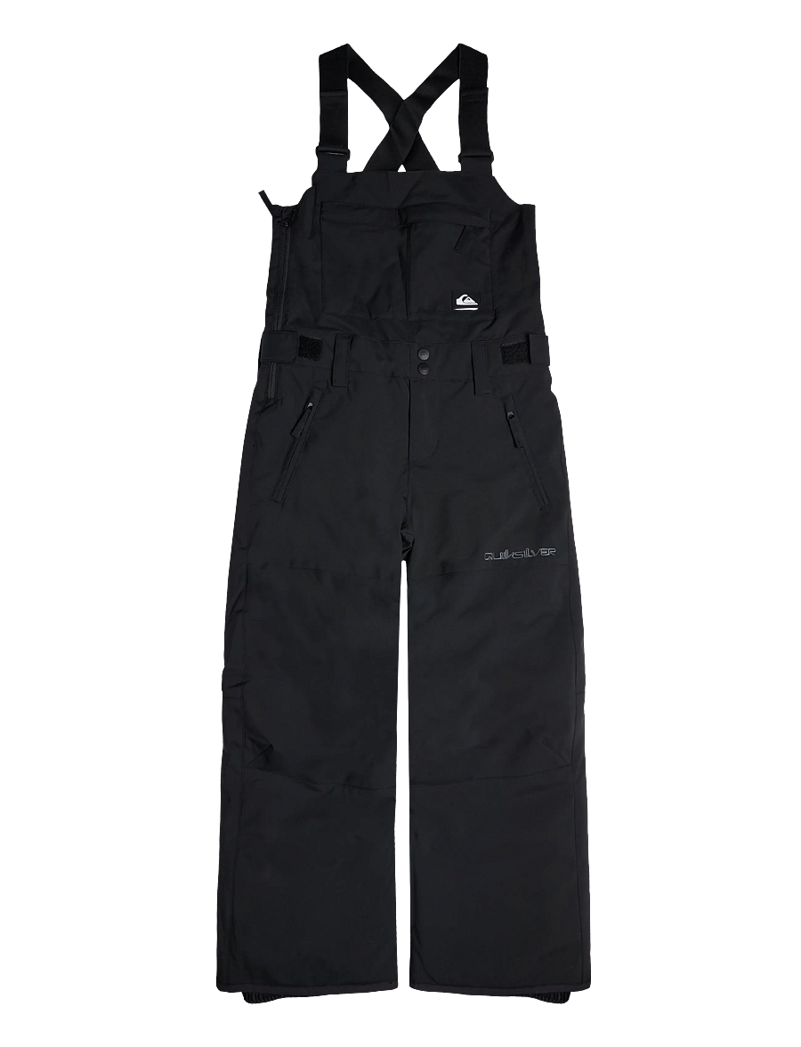 Quiksilver - MASH UP YOUTH BIB - vinterbyxor - true black - 1