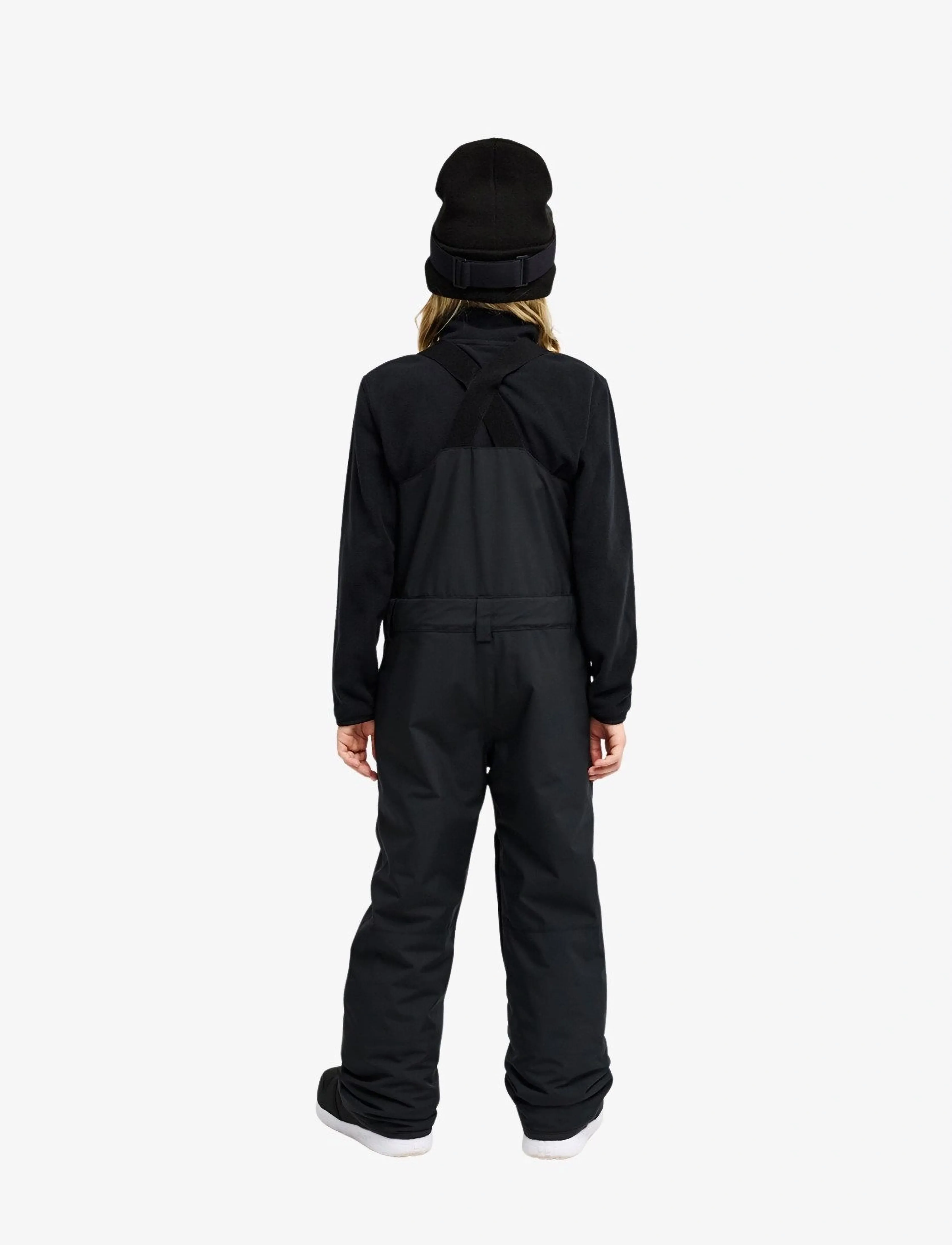 Quiksilver - MASH UP YOUTH BIB - overtræksbukser - true black - 3