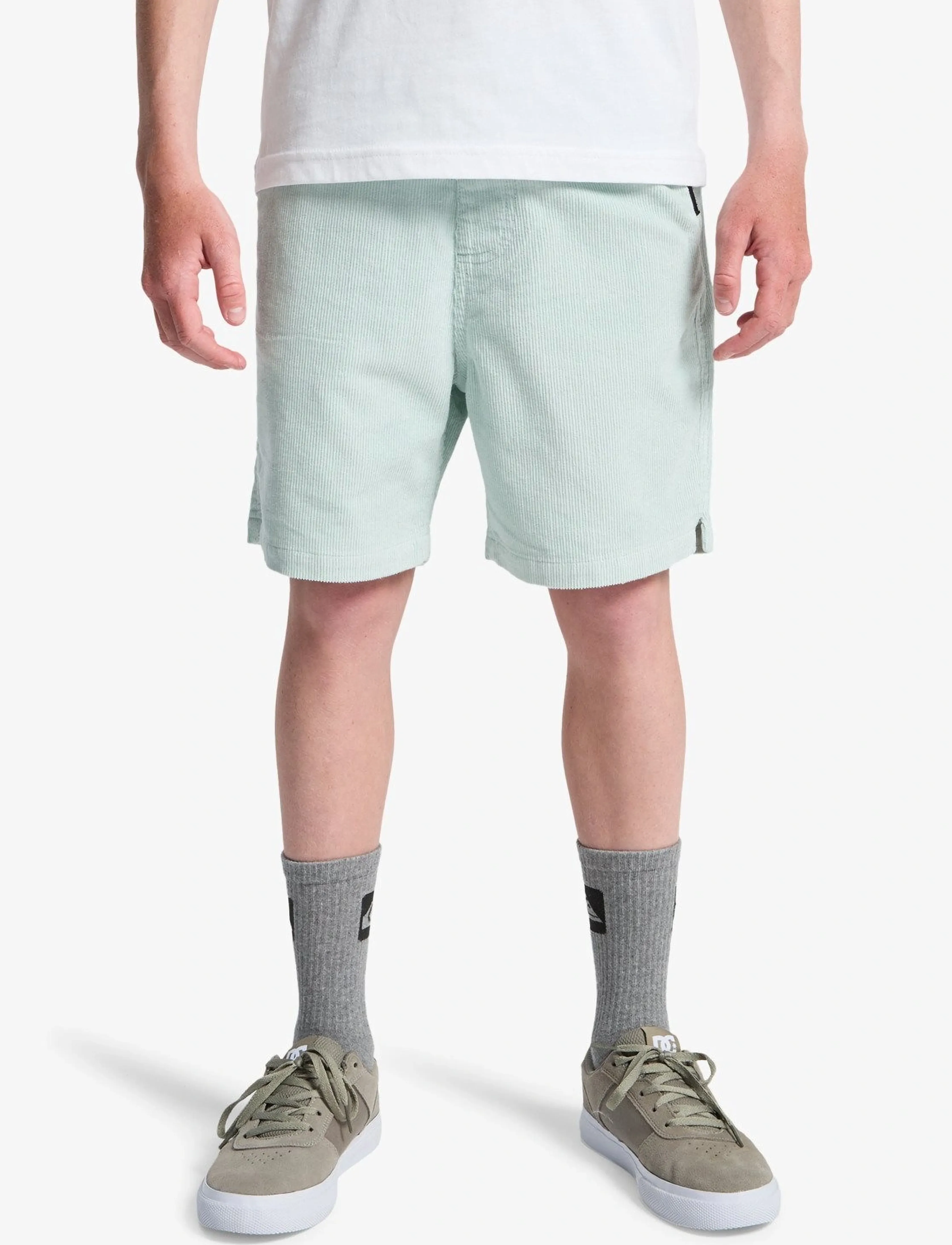 Quiksilver TAXER CORD YOUTH - Shorts - BLUE HAZE / blue