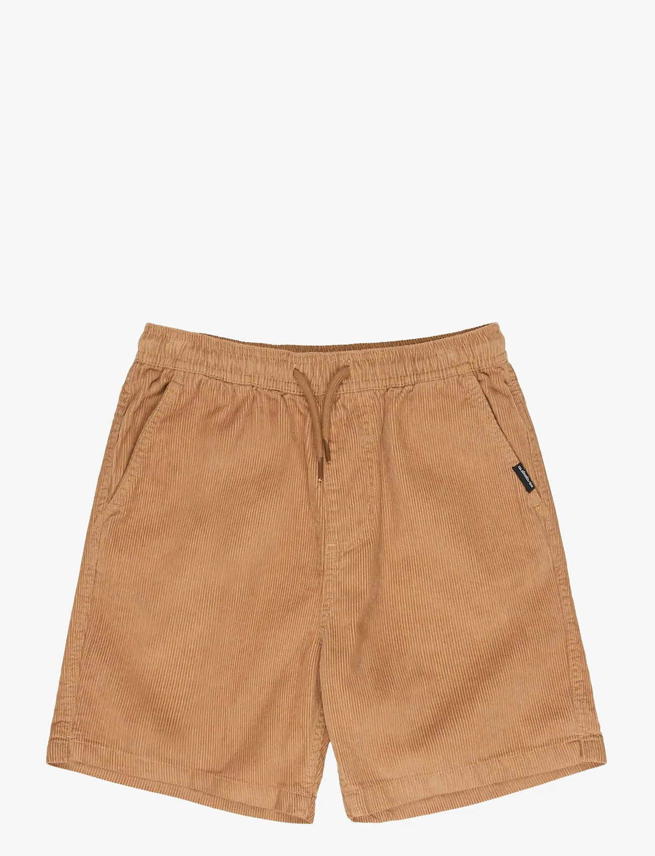 Quiksilver - TAXER CORD YOUTH - casual shorts - tobacco brown - 1