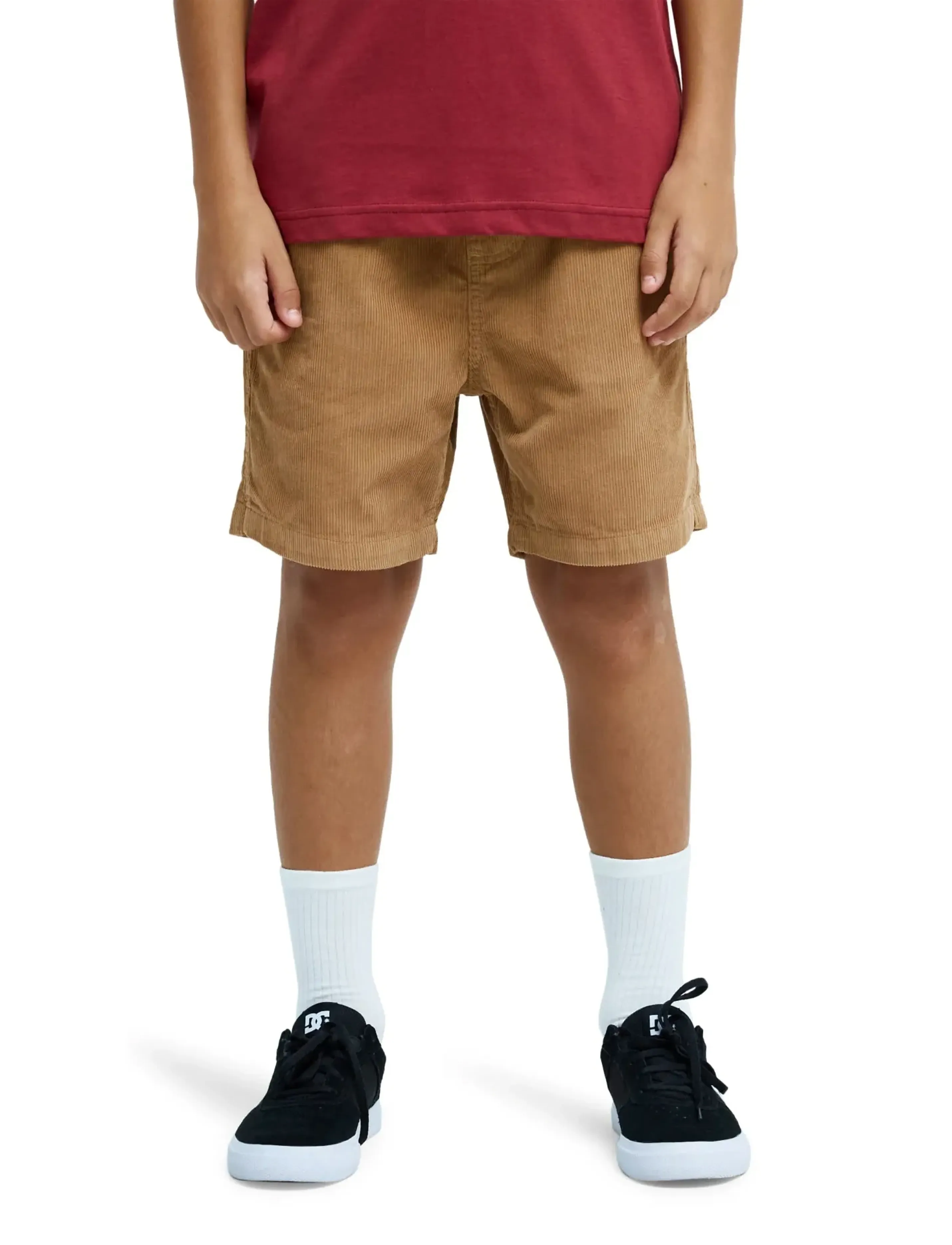 Quiksilver TAXER CORD YOUTH - Shorts - TOBACCO BROWN / brown