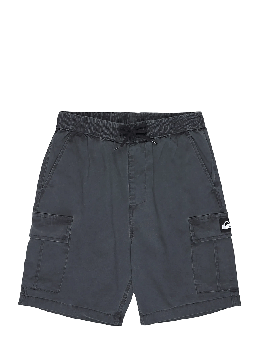 Quiksilver - TAXER CARGO YOUTH NEW - cargo shorts - black - 0