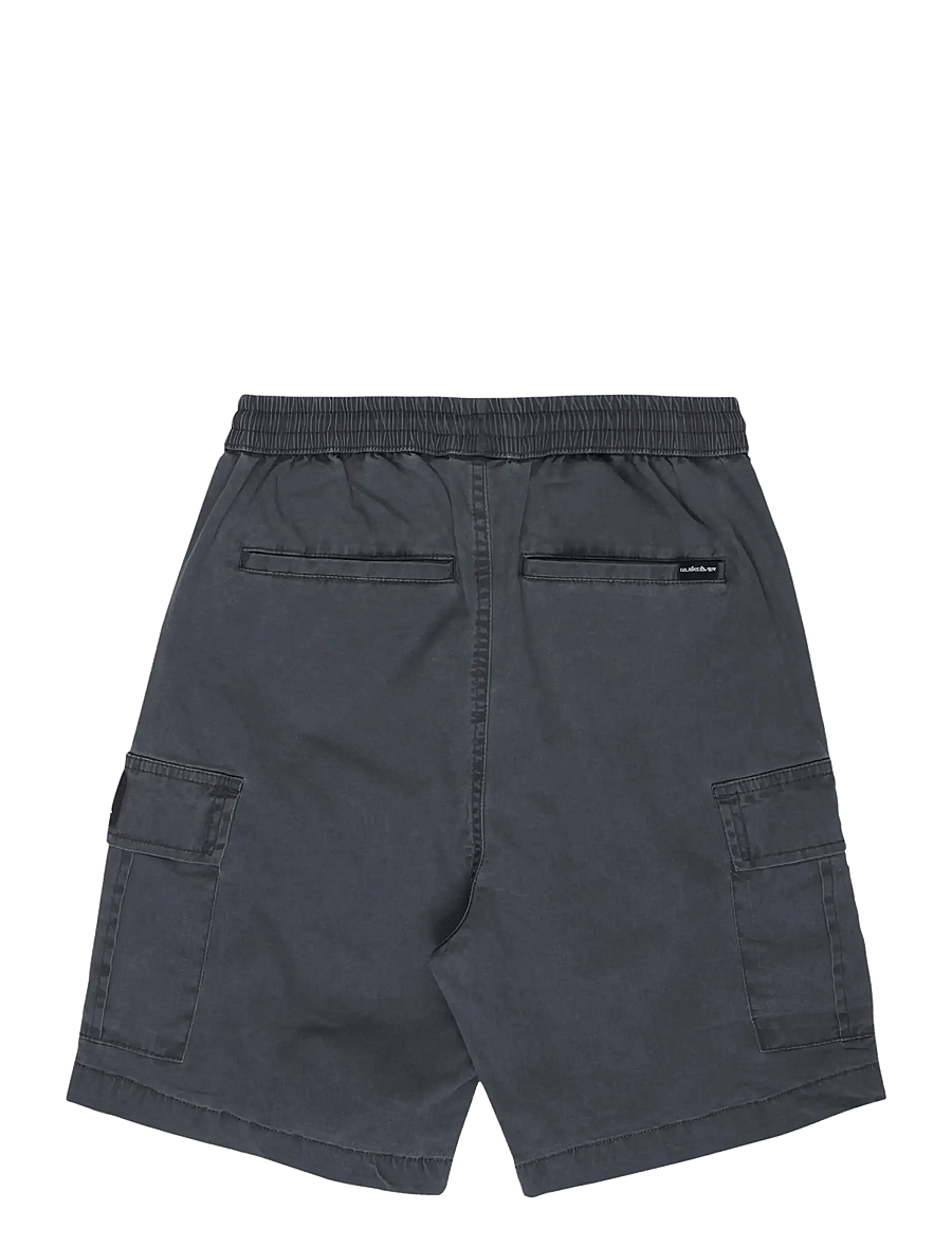 Quiksilver - TAXER CARGO YOUTH NEW - cargo shorts - black - 1