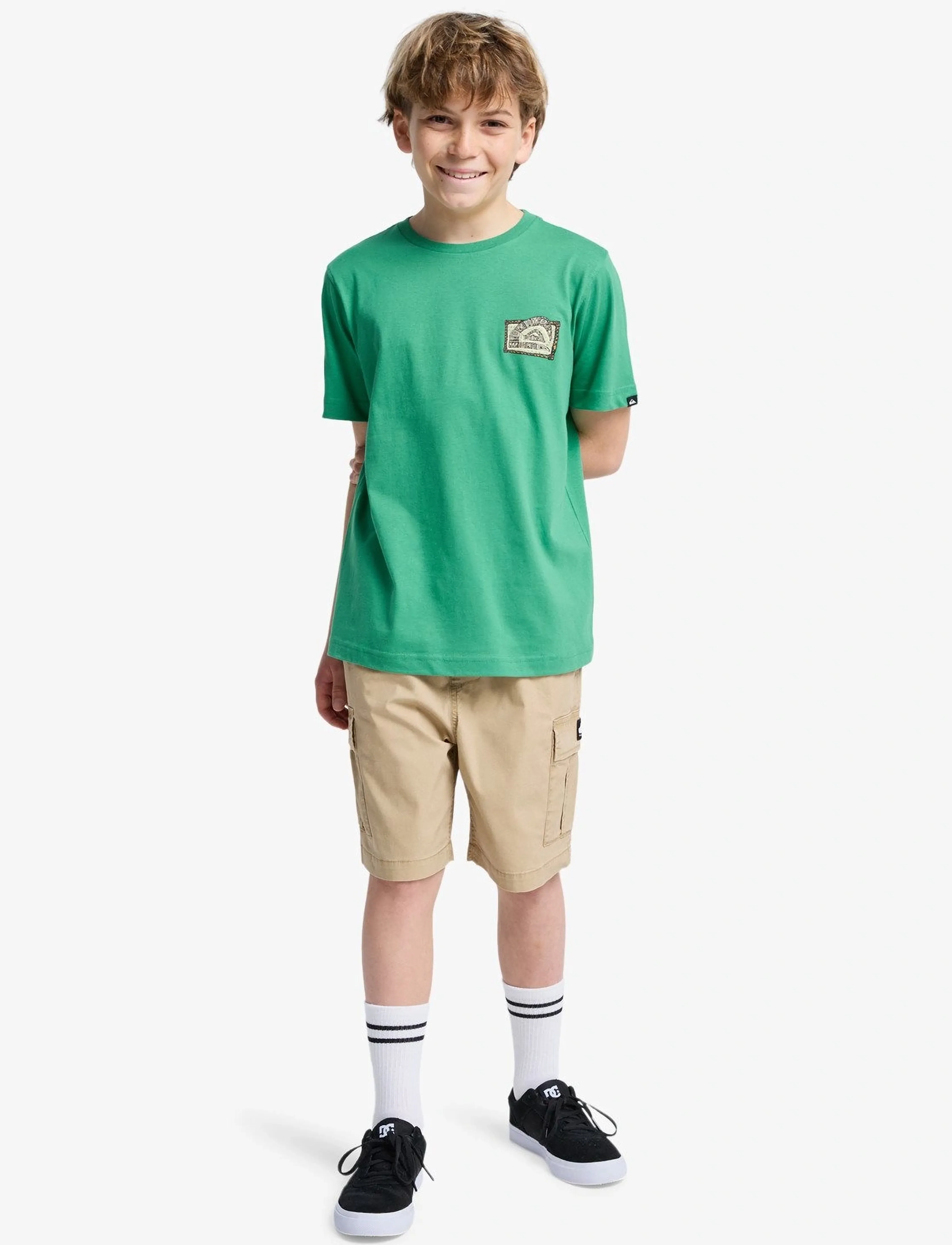 Quiksilver - TAXER CARGO YOUTH NEW - cargo shorts - khaki - 4