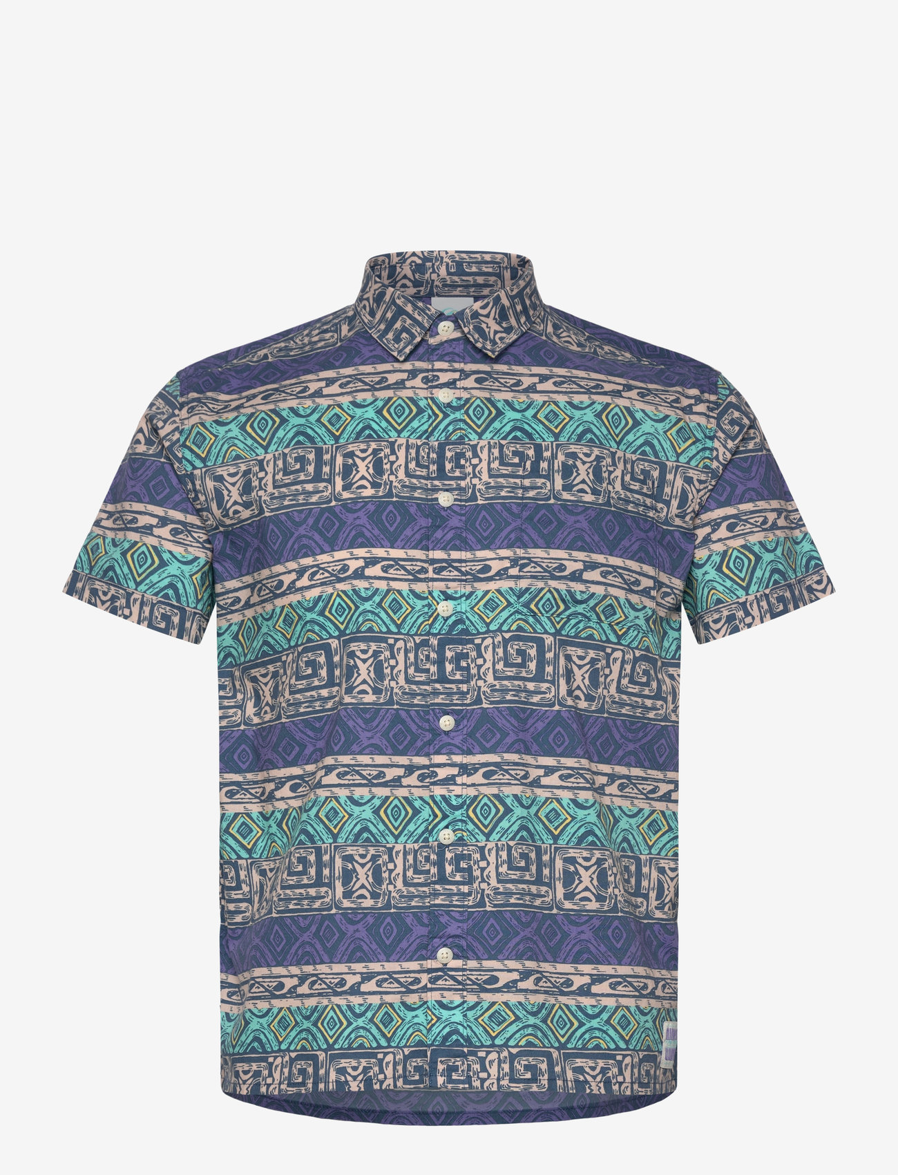 Quiksilver - GLOBAL HEAT SS YOUTH - spordisärgid - aqua sky global heat 32x32 - 1