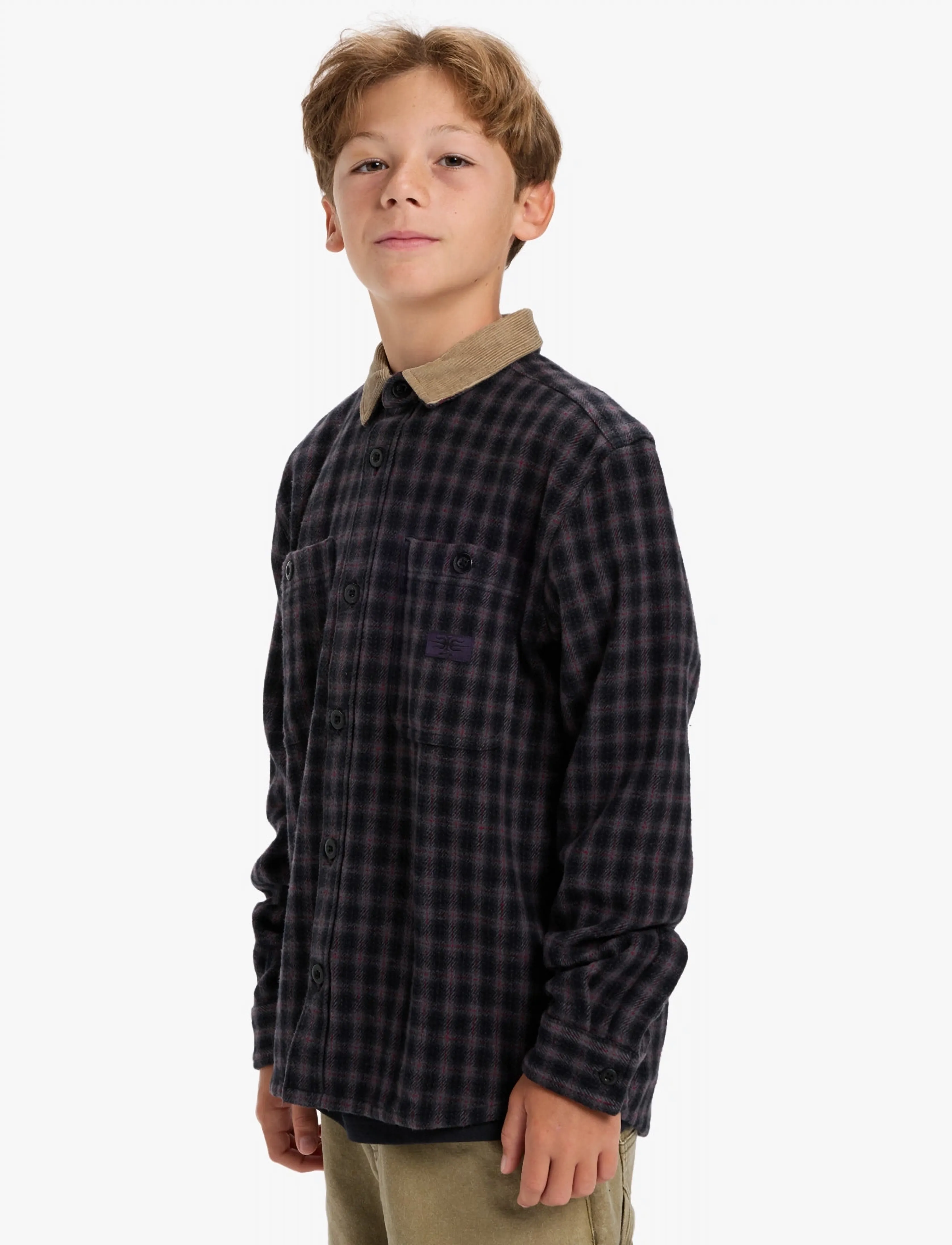 Quiksilver - MERCURY SANDSTROKES YOUTH - long-sleeved shirts - sand strokes black - 5