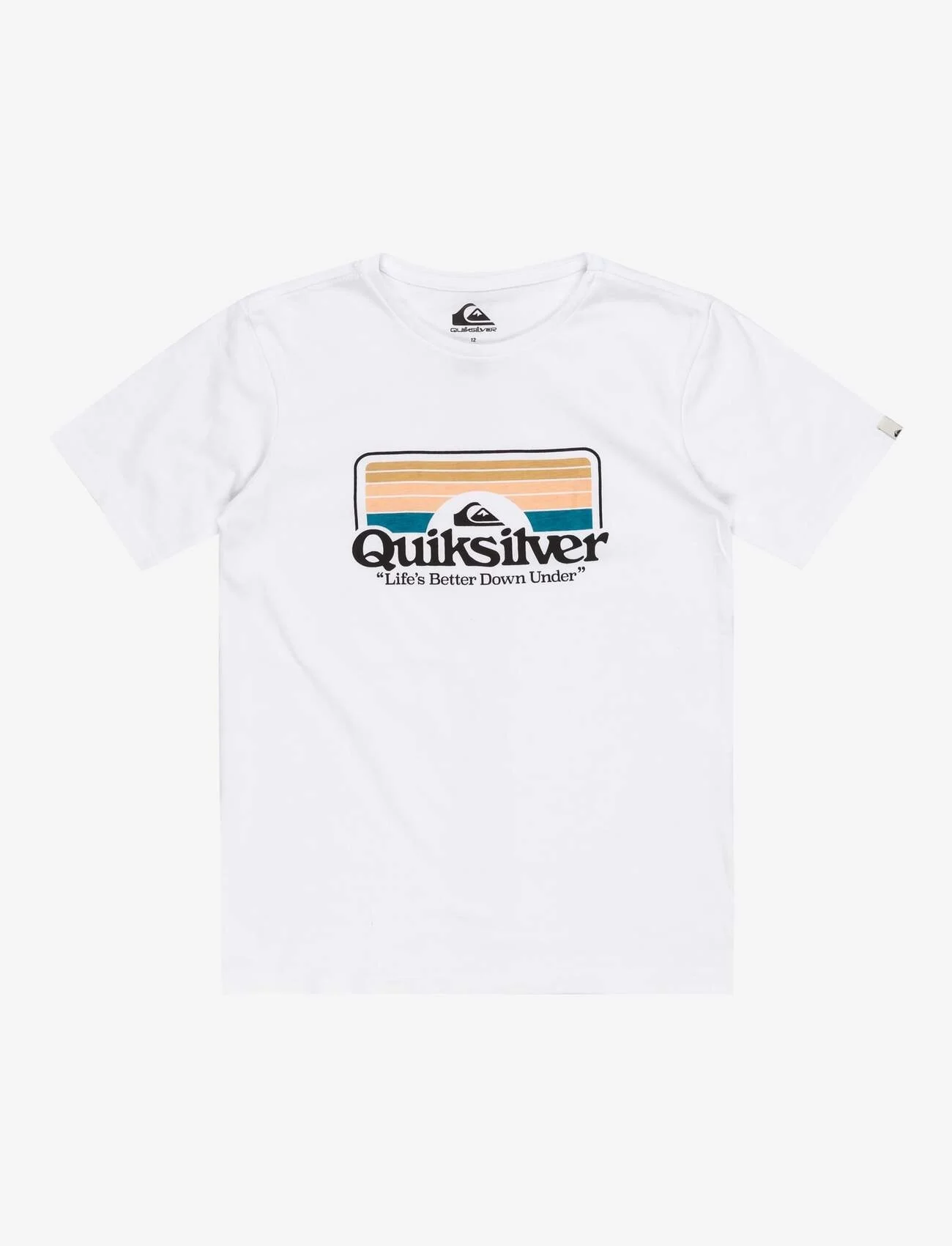 Quiksilver - STEP INSIDE SS YOUTH - kortærmede t-shirts - white - 0