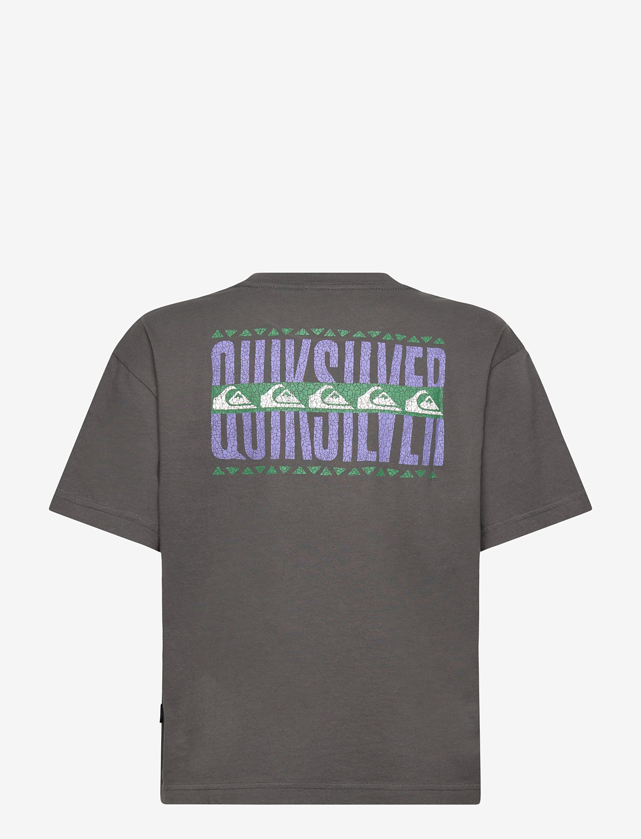 Quiksilver - GH QS WORLD FORCE SS YTH - short-sleeved t-shirts - dark shadow - 2