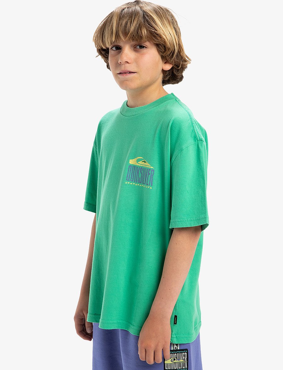 Quiksilver - GH QS WORLD FORCE SS YTH - green spruce - 5