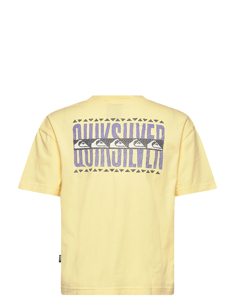 Quiksilver - GH QS WORLD FORCE SS YTH - kortärmade t-shirts - popcorn - 2