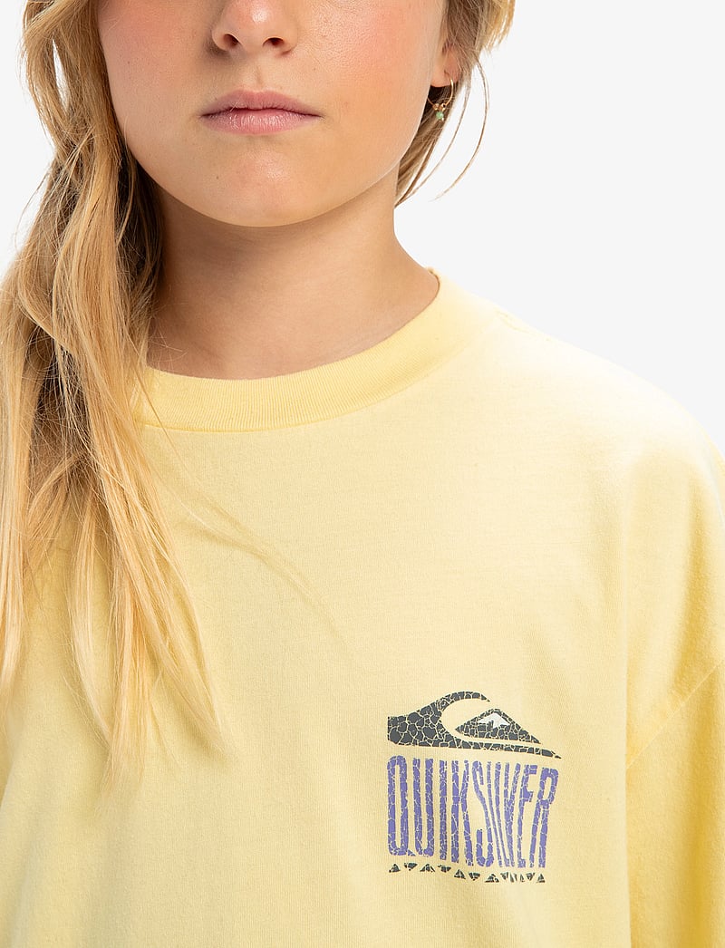 Quiksilver - GH QS WORLD FORCE SS YTH - kortärmade t-shirts - popcorn - 5