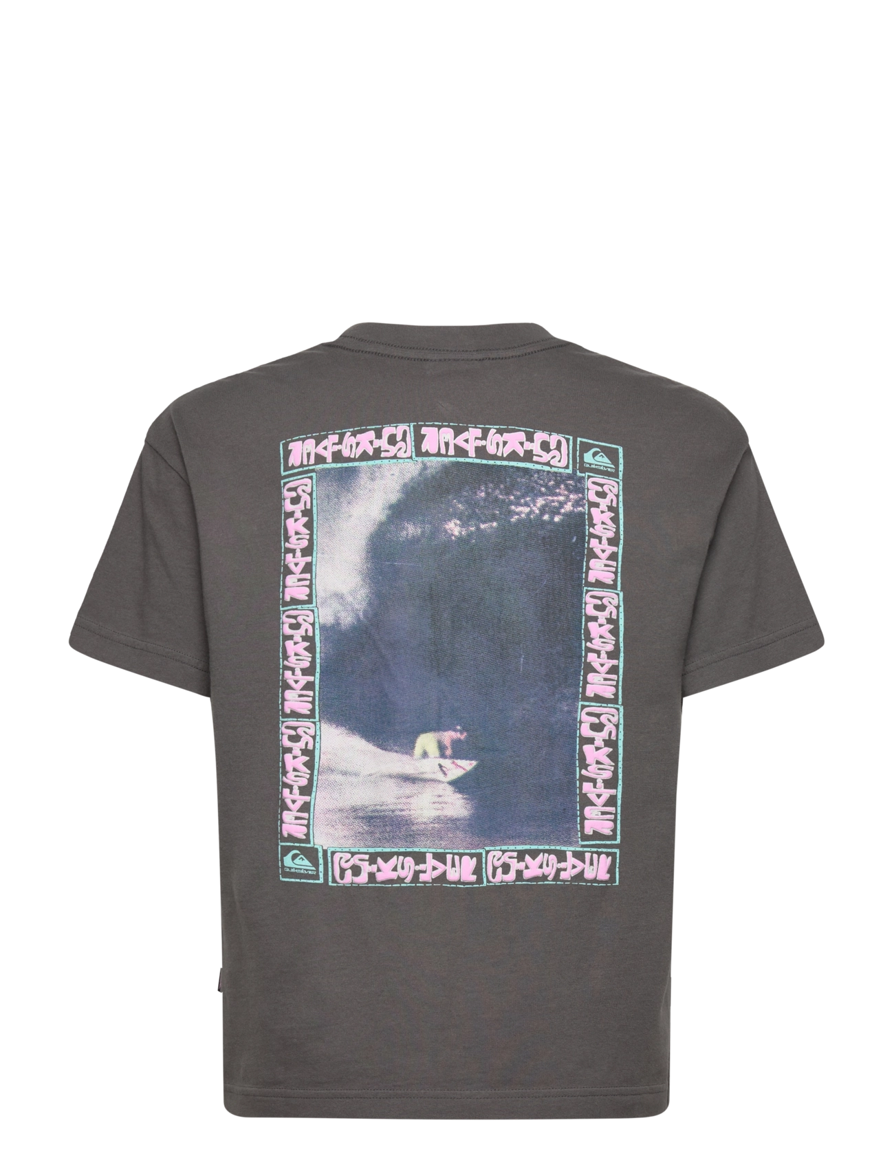 Quiksilver - GH QS SUNRISE BOWL SS YTH - t-shirts à manches courtes - dark shadow - 2