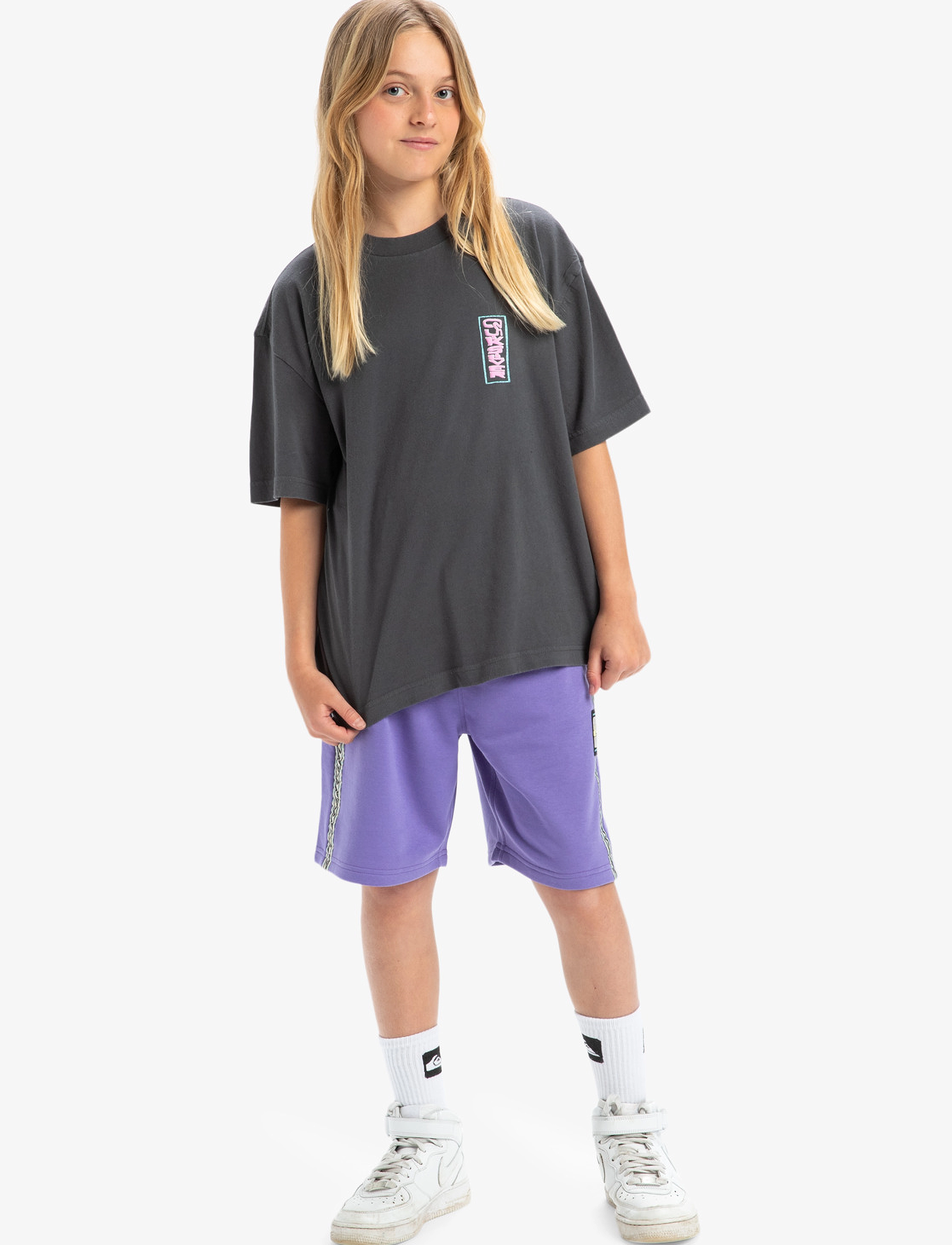 Quiksilver - GH QS SUNRISE BOWL SS YTH - t-shirts à manches courtes - dark shadow - 3