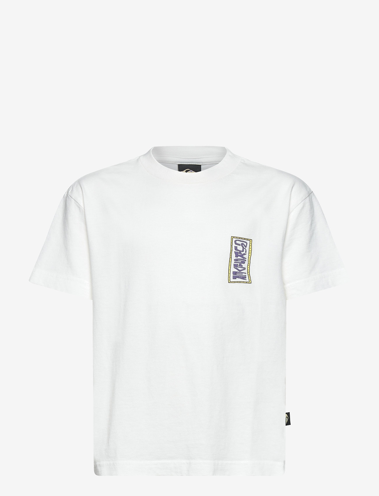 Quiksilver - GH QS SUNRISE BOWL SS YTH - kortærmede t-shirts - snow white - 1