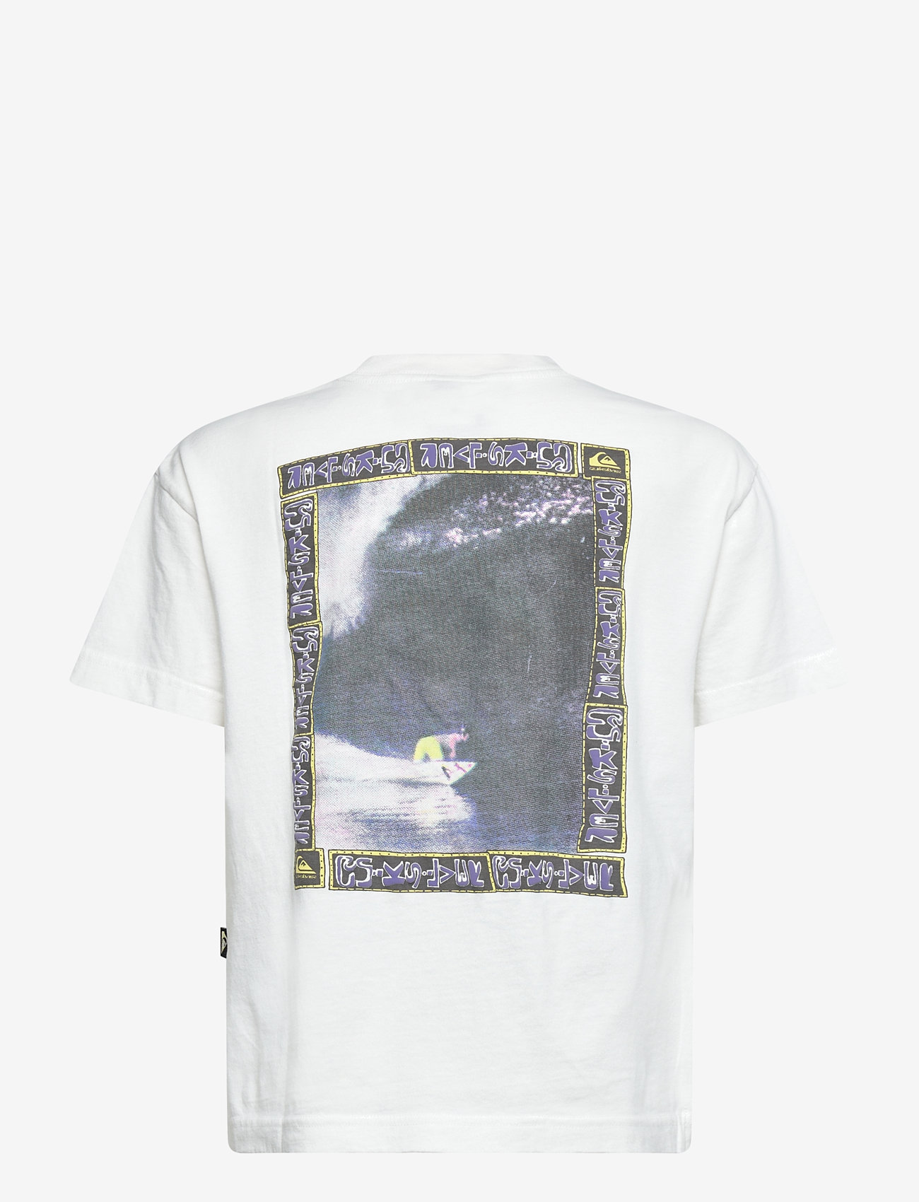 Quiksilver - GH QS SUNRISE BOWL SS YTH - kortærmede t-shirts - snow white - 2