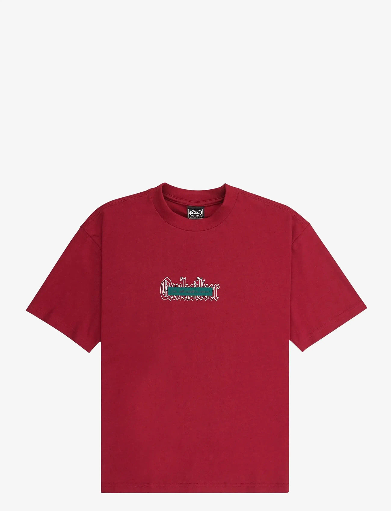 Quiksilver - MERCURY DOUBLE UP SS TEE YTH - kortærmede t-shirts - biking red - 1