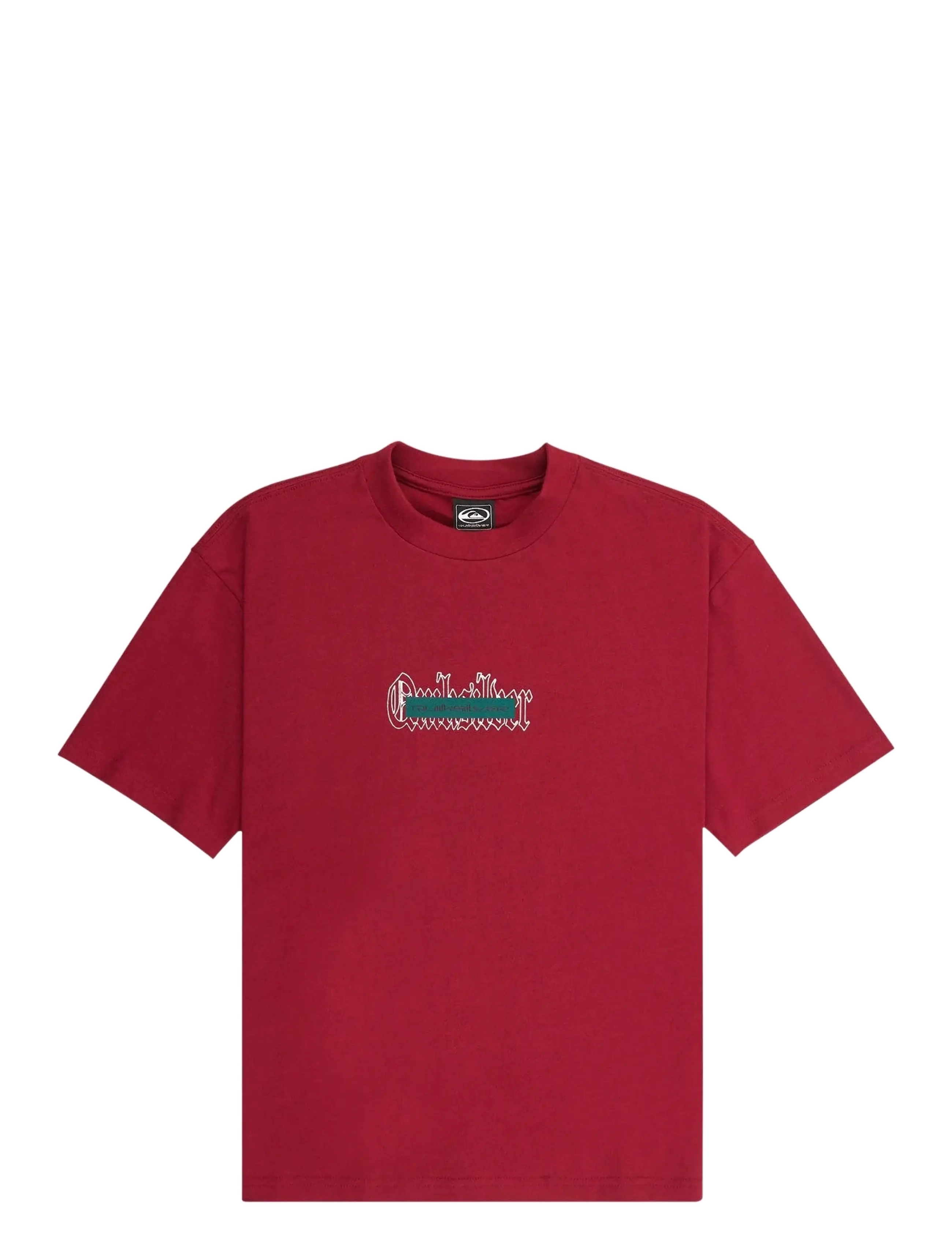 Quiksilver MERCURY DOUBLE UP SS TEE YTH - Riided - BIKING RED / red