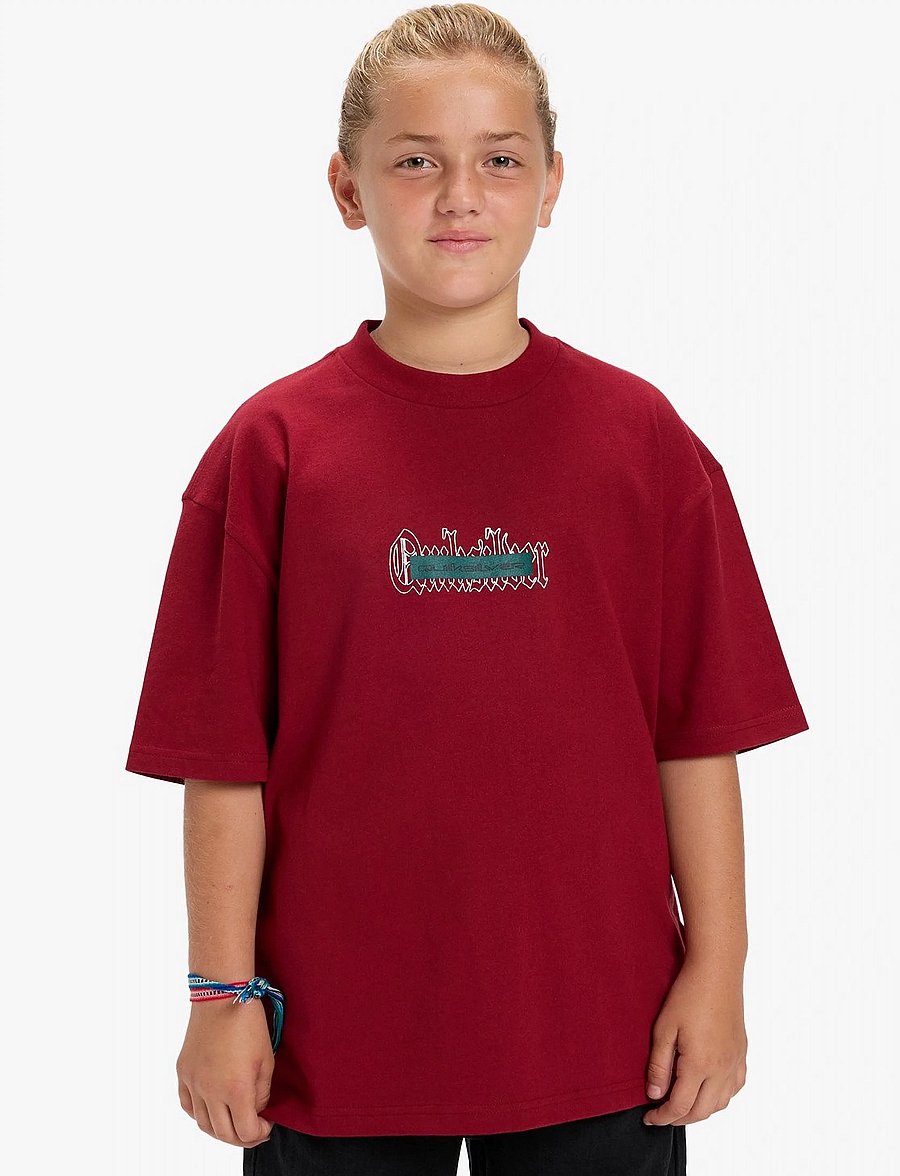 Quiksilver - MERCURY DOUBLE UP SS TEE YTH - kurzärmelige - biking red - 0