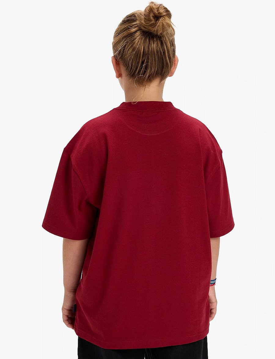 Quiksilver - MERCURY DOUBLE UP SS TEE YTH - kurzärmelige - biking red - 3