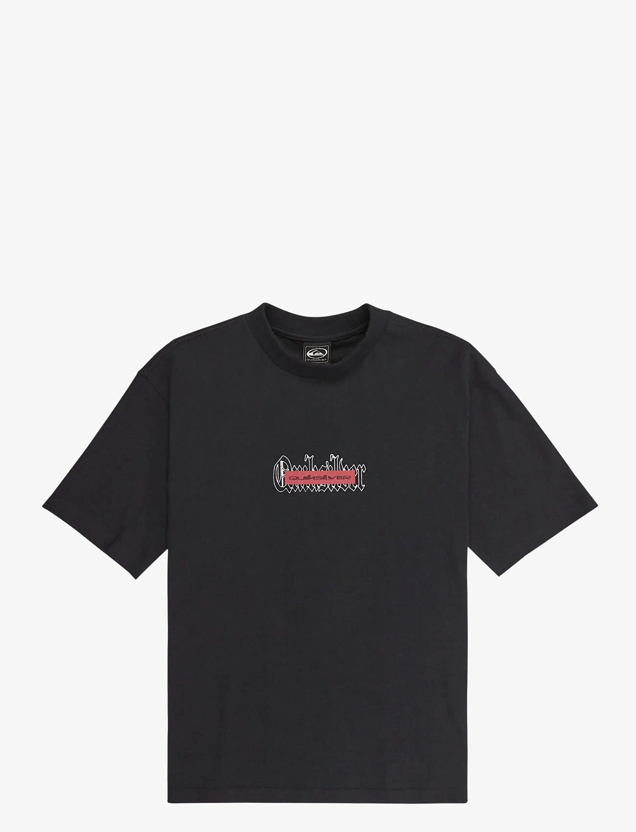 Quiksilver - MERCURY DOUBLE UP SS TEE YTH - kortærmede t-shirts - black - 1