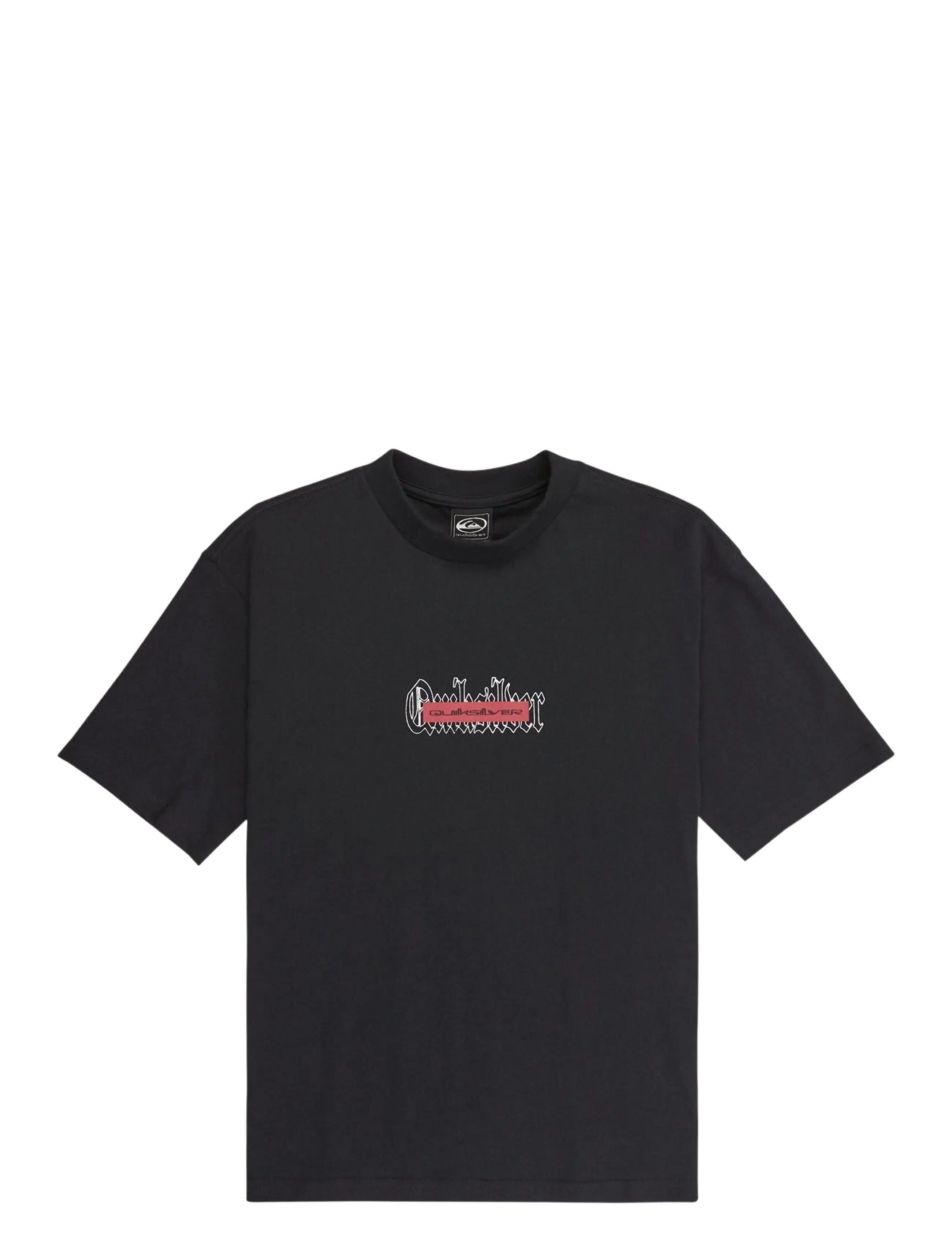 Quiksilver MERCURY DOUBLE UP SS TEE YTH - Kläder - BLACK / black