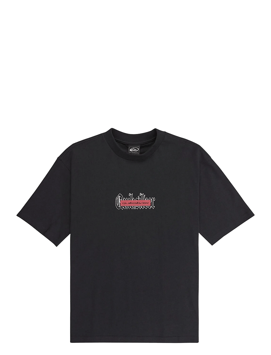 Quiksilver - MERCURY DOUBLE UP SS TEE YTH - lyhythihaiset t-paidat - black - 1